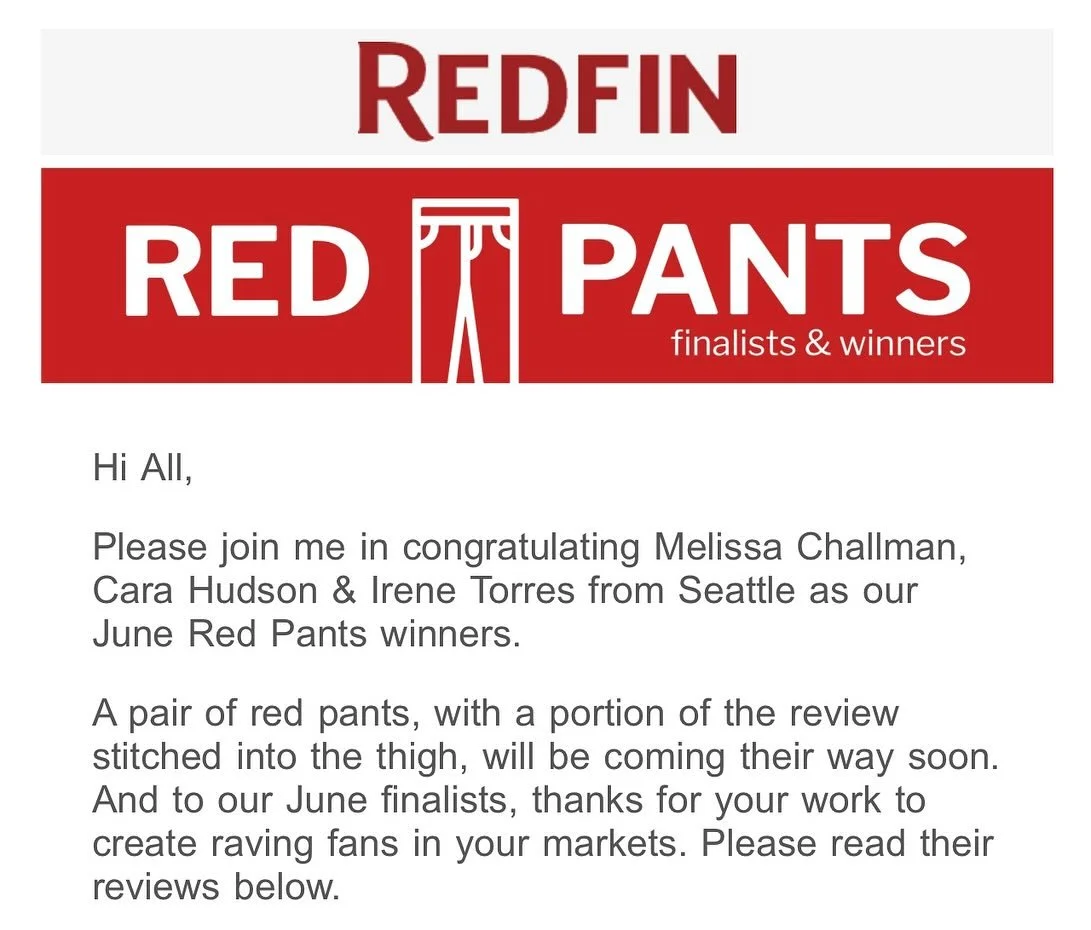 Well this is pretty fun news to receive while on vacation! My amazing team @northwestnest_realestate and coordinators Cara and Irene made this possible! Couldn&rsquo;t do any of this without them!