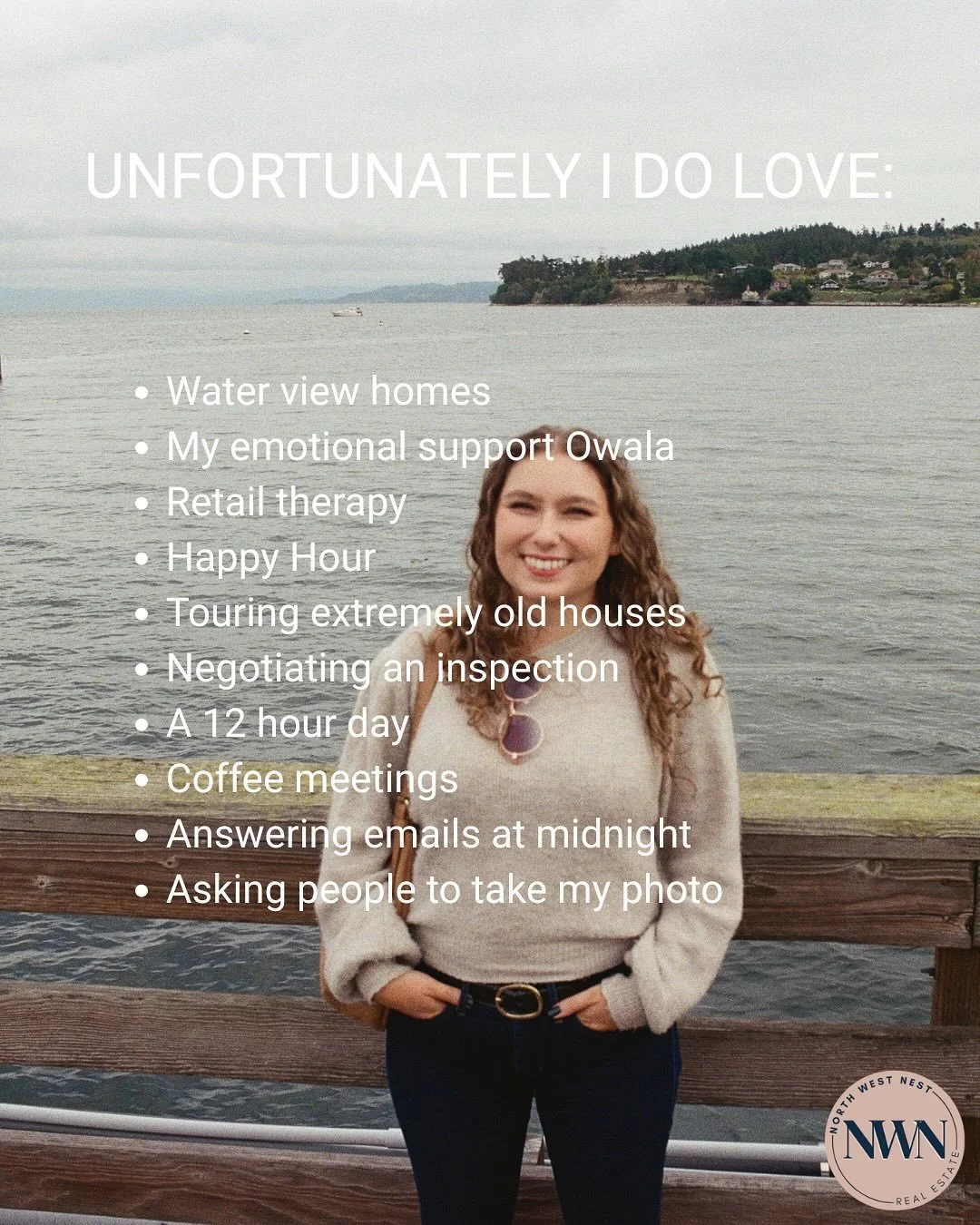 Unfortunately (or maybe fortunately 😉), we&rsquo;re obsessed with real estate &mdash; helping clients find a home, talking design, and seeing every unique space along the way. #unfortunatelyidolove #womeninrealestate #northwestnest #redfin #realesta