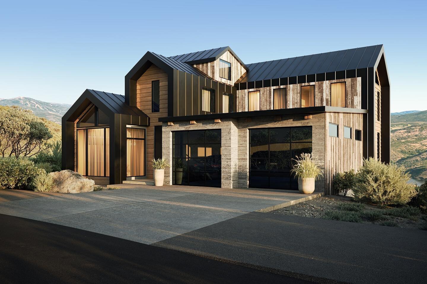 This home was designed to be built in the Benloch ranch community near Heber City.  The design captures views of the Uintas and back side of Deer Valley. Creating a perfect indoor outdoor living experience.

This home design is ready to work on multi