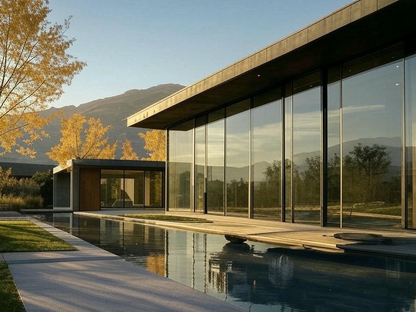 Designing homes that blur the line between nature and luxury. Floor-to-ceiling glass, clean lines, and timeless materials&mdash;where modern meets serene. ✨🏡 #ModernLiving #ArchitecturalDesign #DreamHome