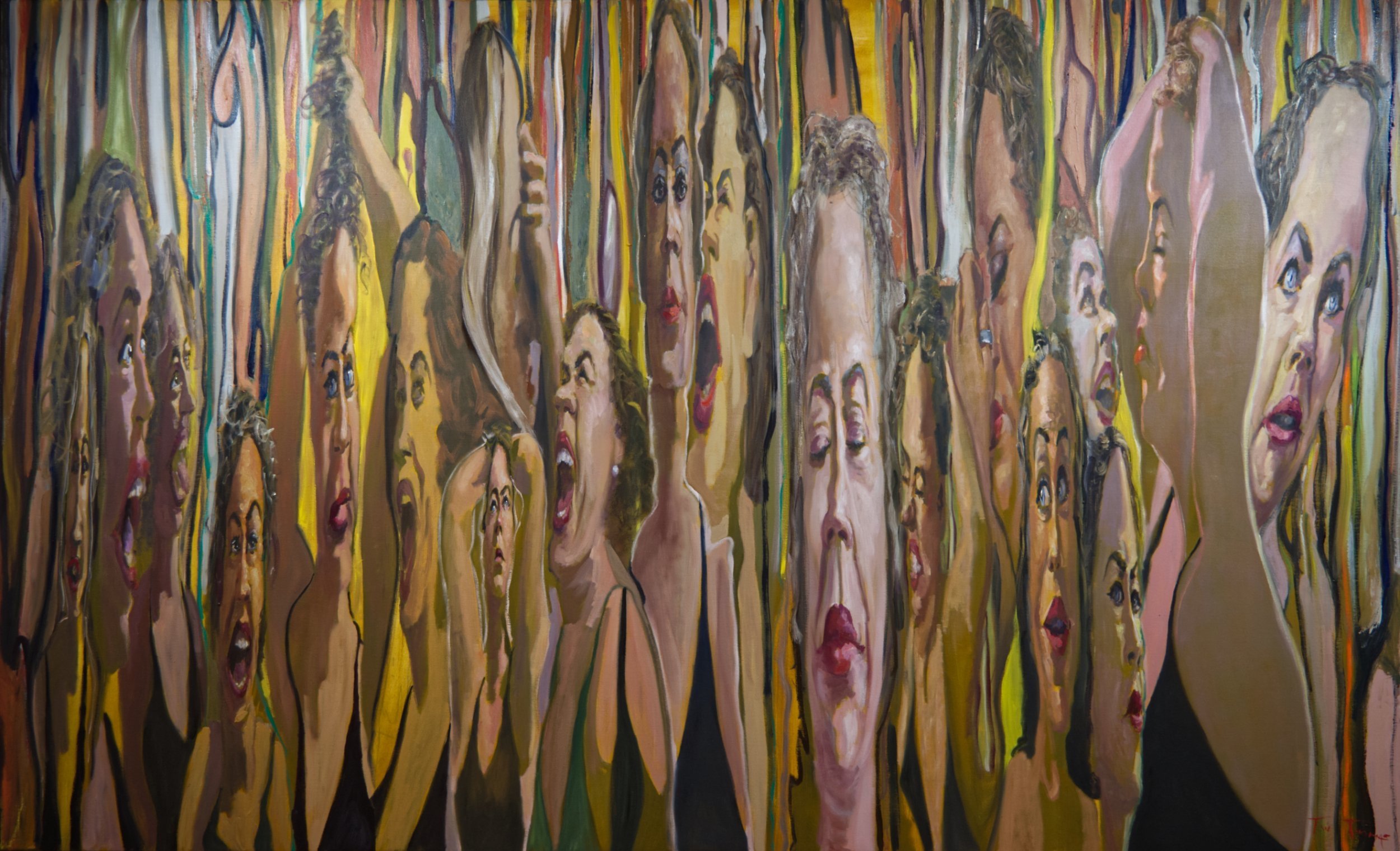 Echo Chamber
Oil on Canvas
109 x 65 inches
2021