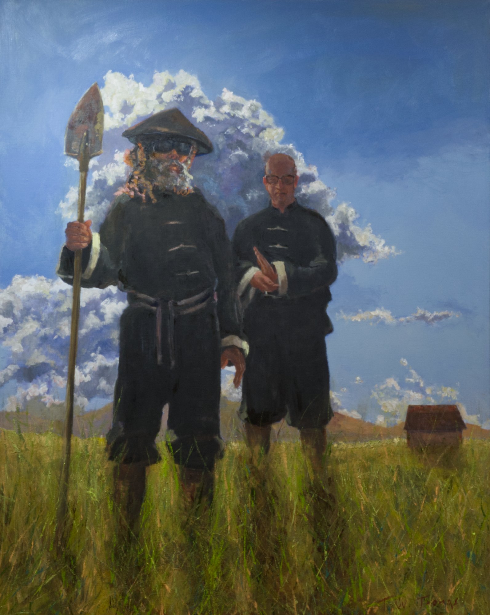 Ground Breaking
Oil on Linen
56 x 70 inches
2021