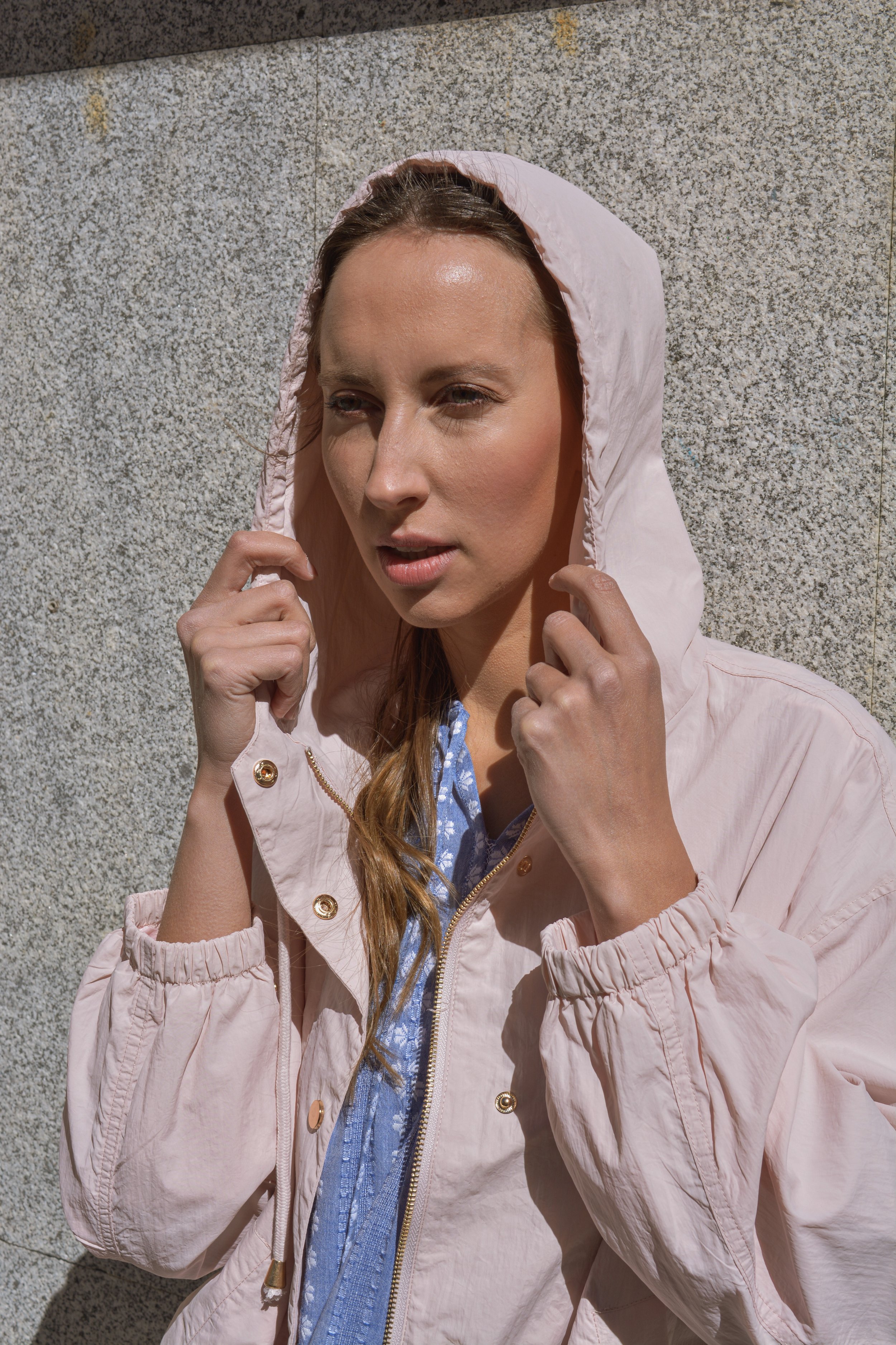 Cazadora Jogging Rosa