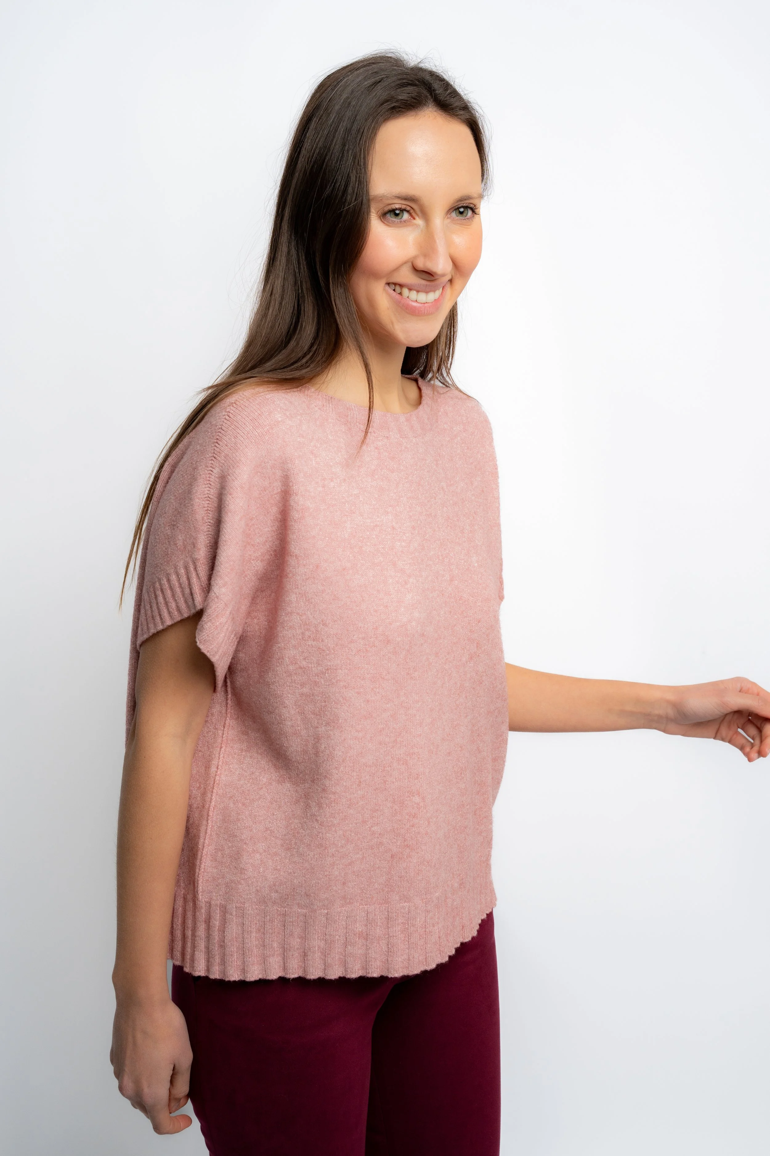 Chaleco Oversize Rosa