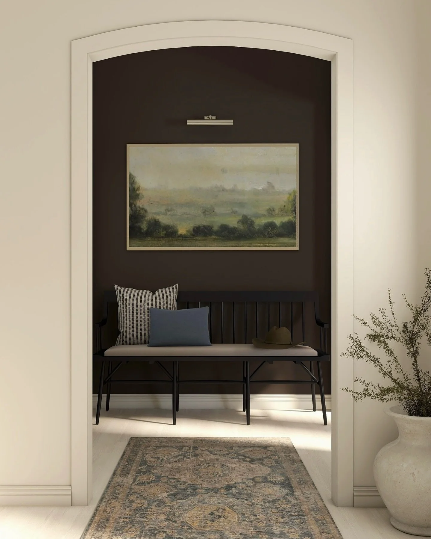 we envisioned a hallway that welcomes, inspires, and seamlessly connects every corner of your home