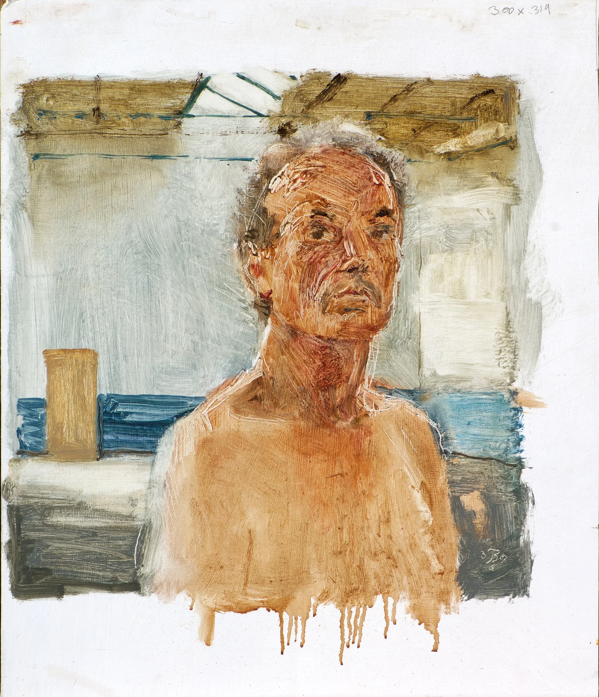 Self, 2006, oil on panel, 14 x 12