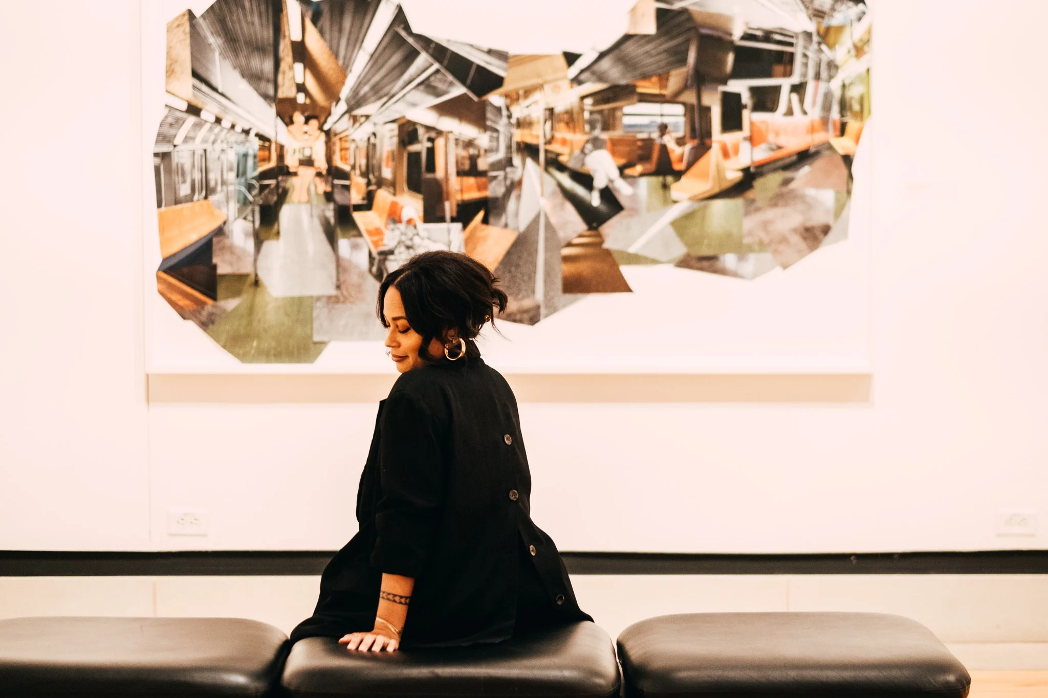 Inherited Landscapes Opening Reception 2026, photographed by B Moye