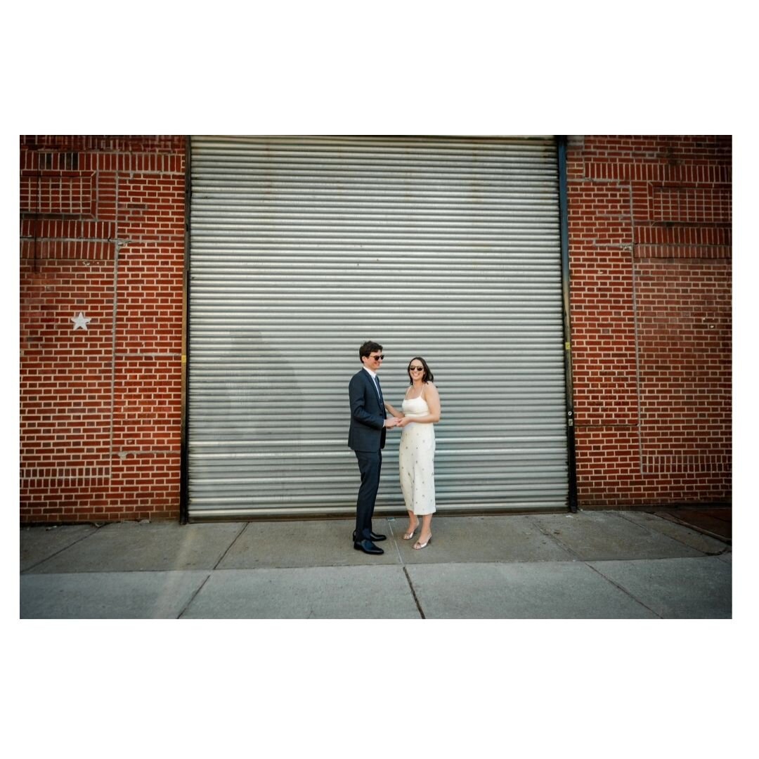 These two had their engagement party at @finbackbrewery and loved it so much, they decided to have their wedding there too! Just another reminder, you don't need to have a traditional wedding venue to have the best wedding ever. Such a cool couple, c