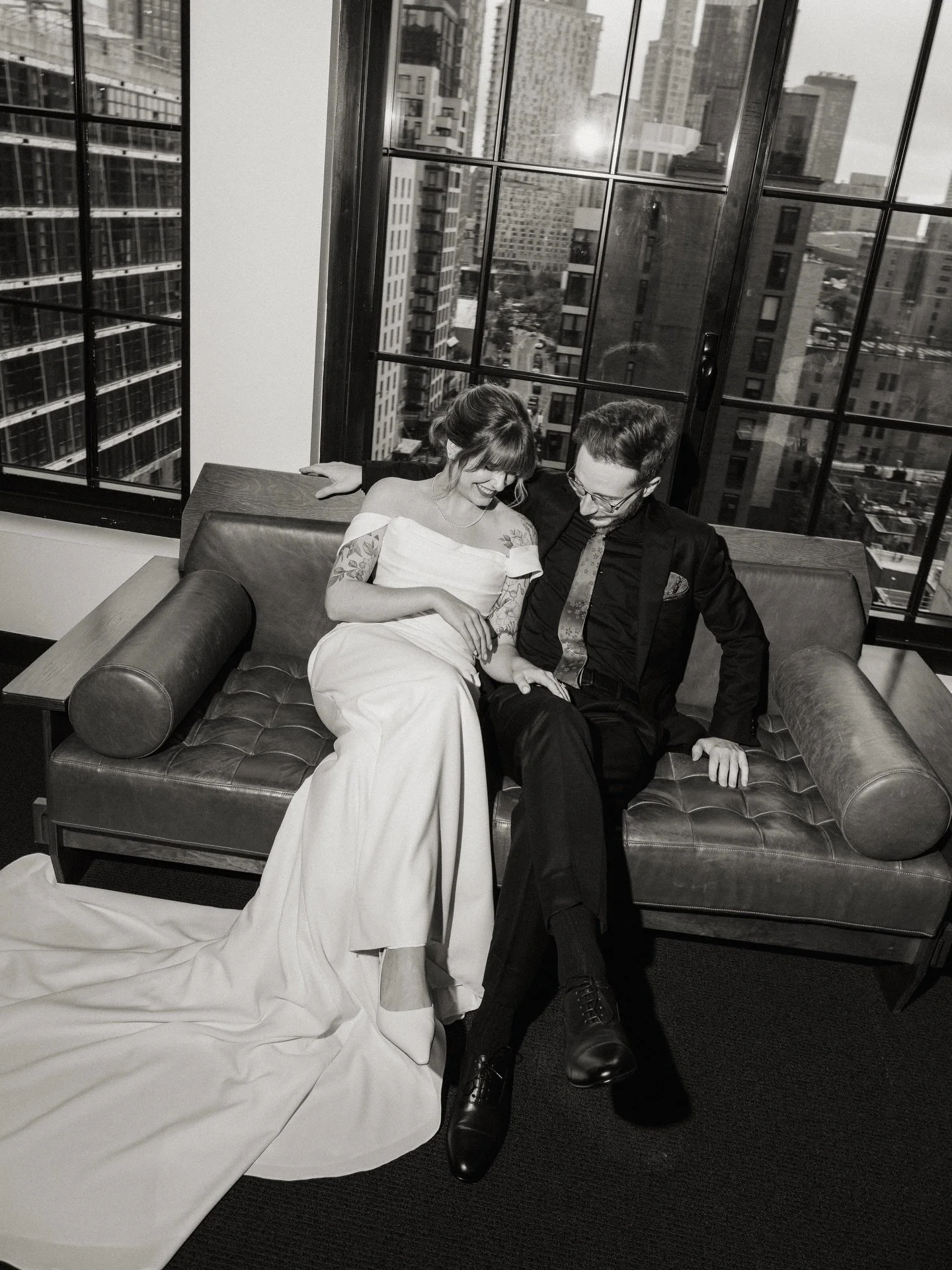 Trying to pick just 20 photos for this post was&hellip; nearly impossible 😂 Margaret &amp; Ben&rsquo;s day was packed with the sweetest, most genuine moments.⁠
⁠
From their intimate first look and private vows in their cozy hotel room (rain could ne