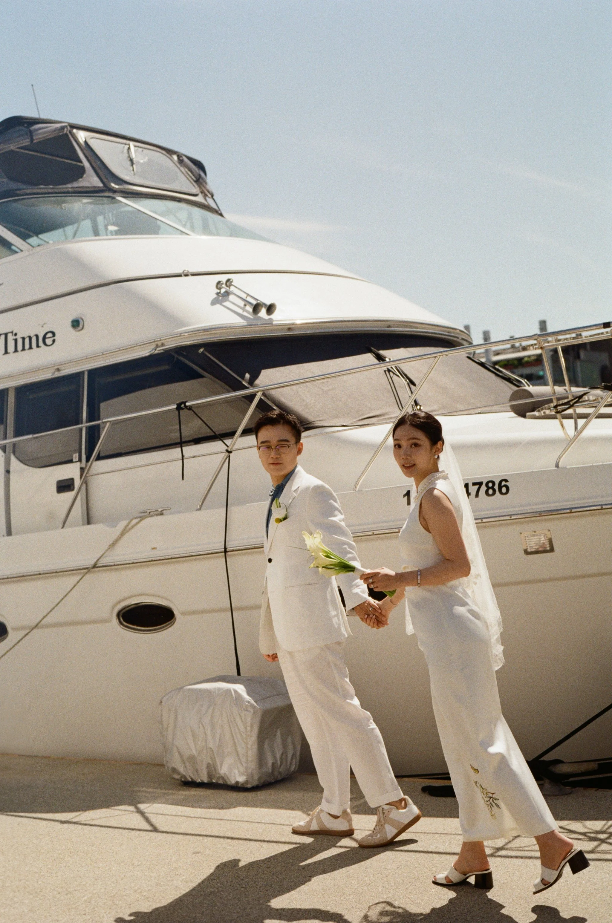 Intimate Wedding Celebration on ocean