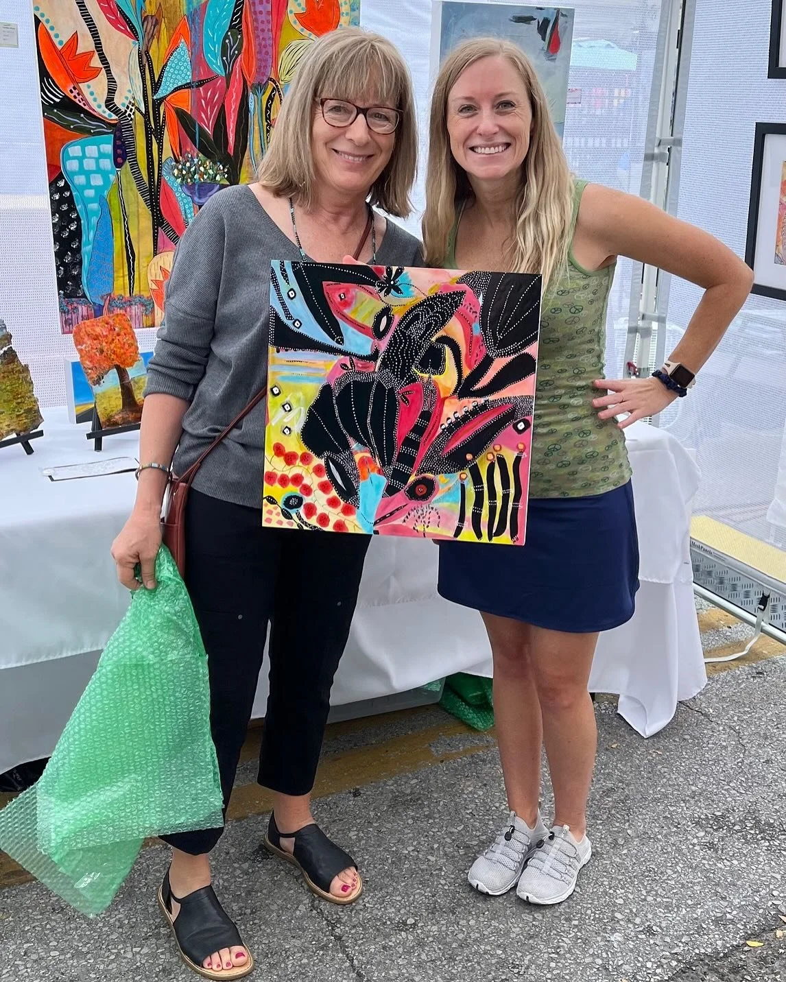 More smiling faces from past Art Westports. Don’t miss 2025 Art Westport coming up Sept 5-7.