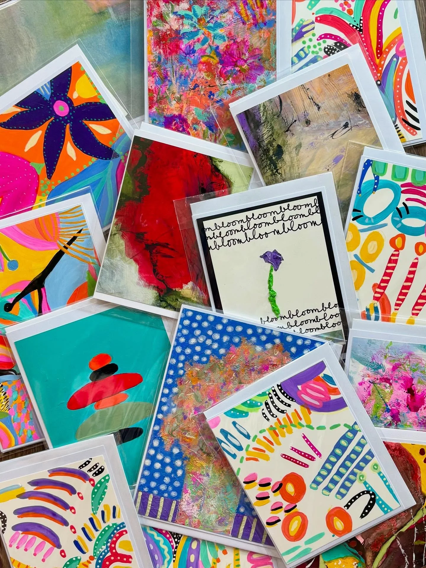 New original art greeting cards headed to Art Westport this weekend! Free art sticker included with each. Find these and lots of new art on the walls in Booth 7. Show opens Friday 4-9. Continues Saturday 10-9 and Sunday 11-5. Come say hi.