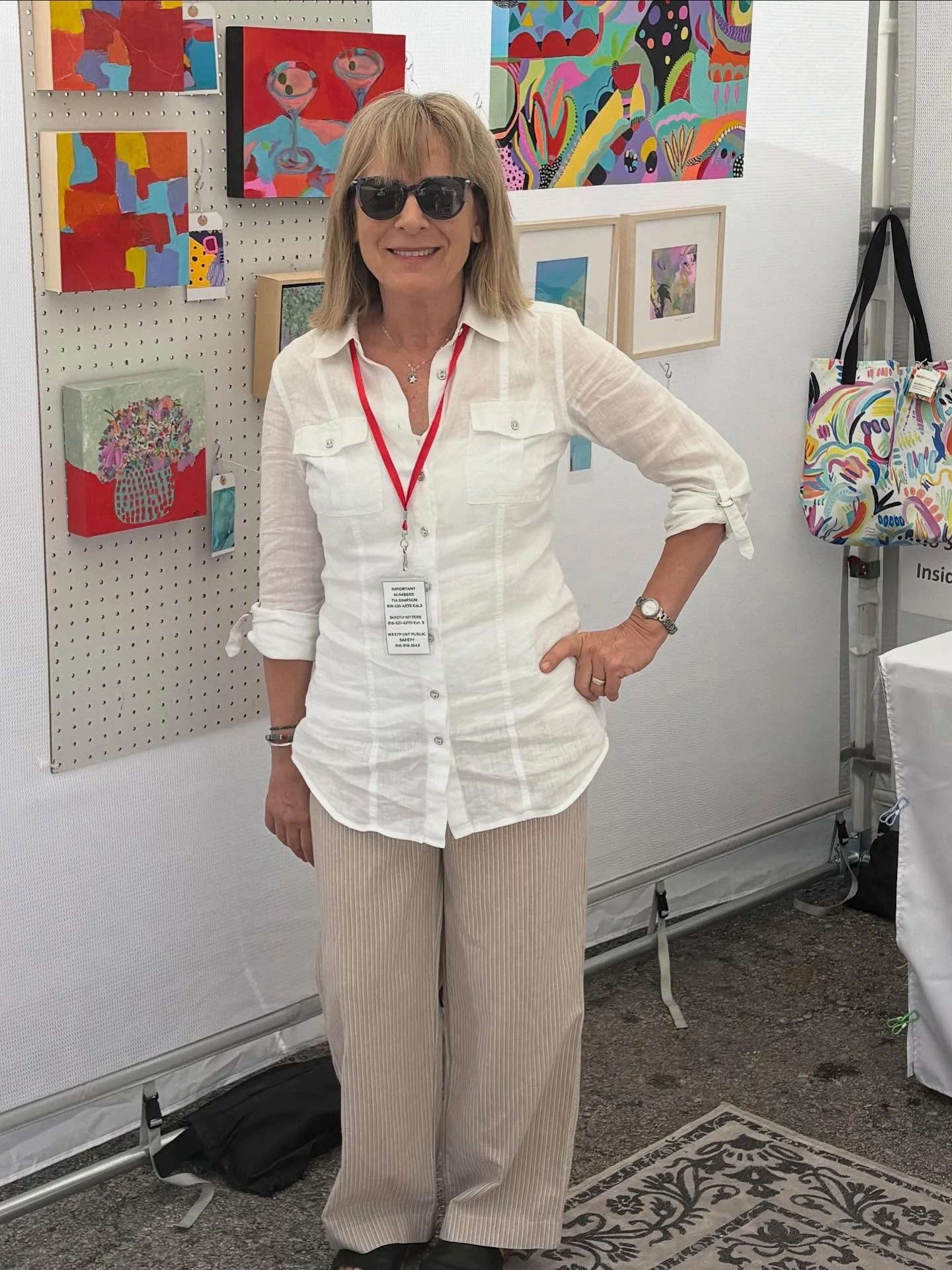 Here til 5 at Art Westport! Gorgeous weather and beautiful art await you😎Check out the details on my website at www.marybrooksart.com.