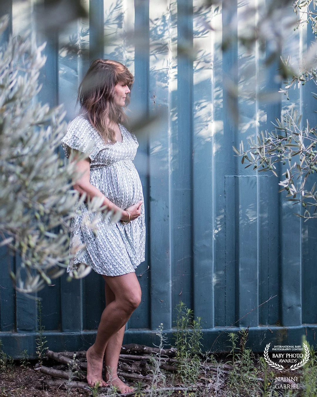 Schwangerschaftsshooting prämiertes Foto