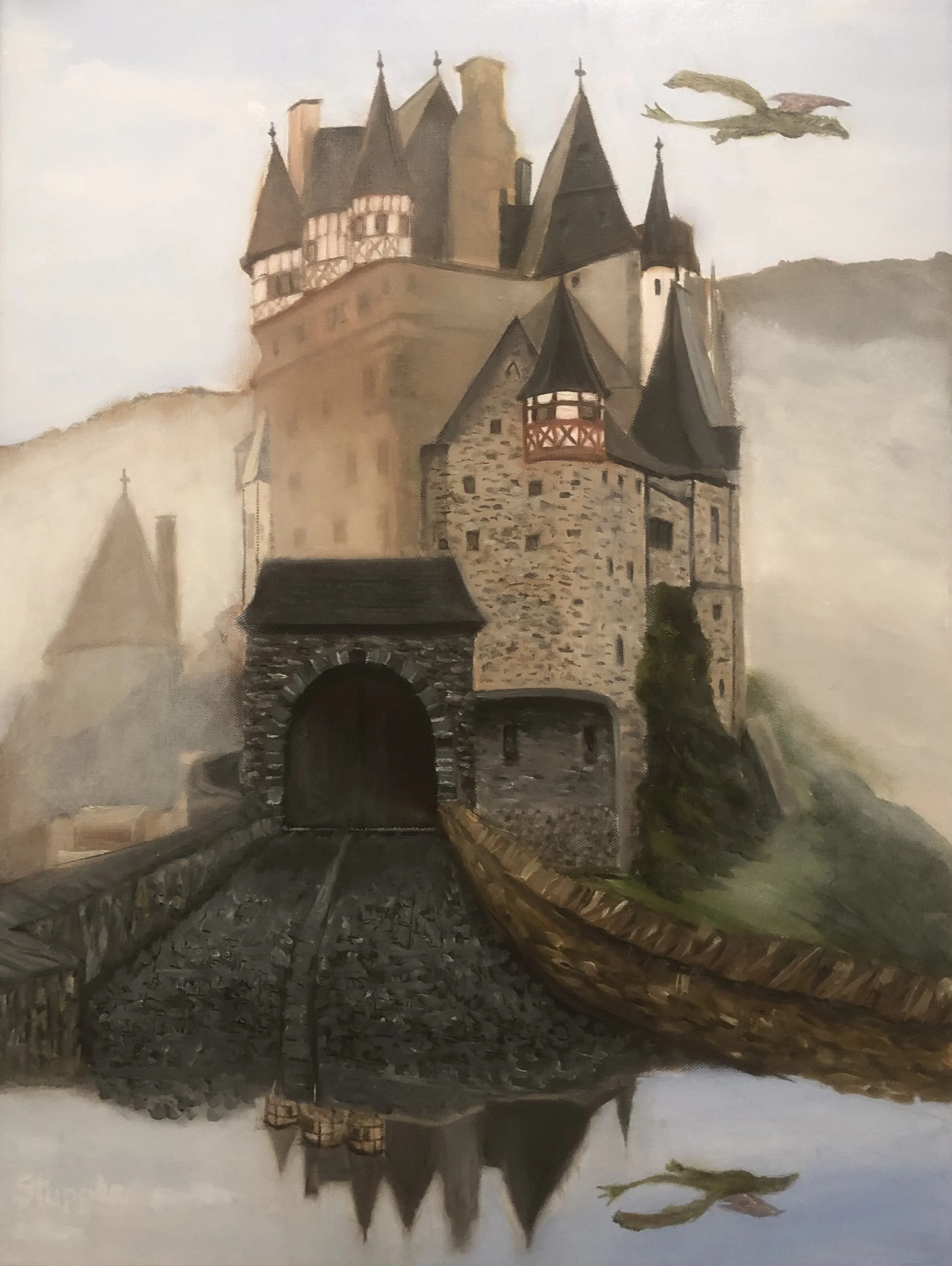 D&D, Oil 24 x 18