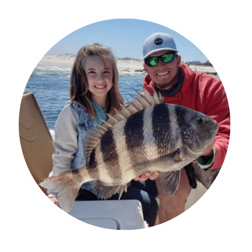 Anglers with their catch aboard a charter boat
