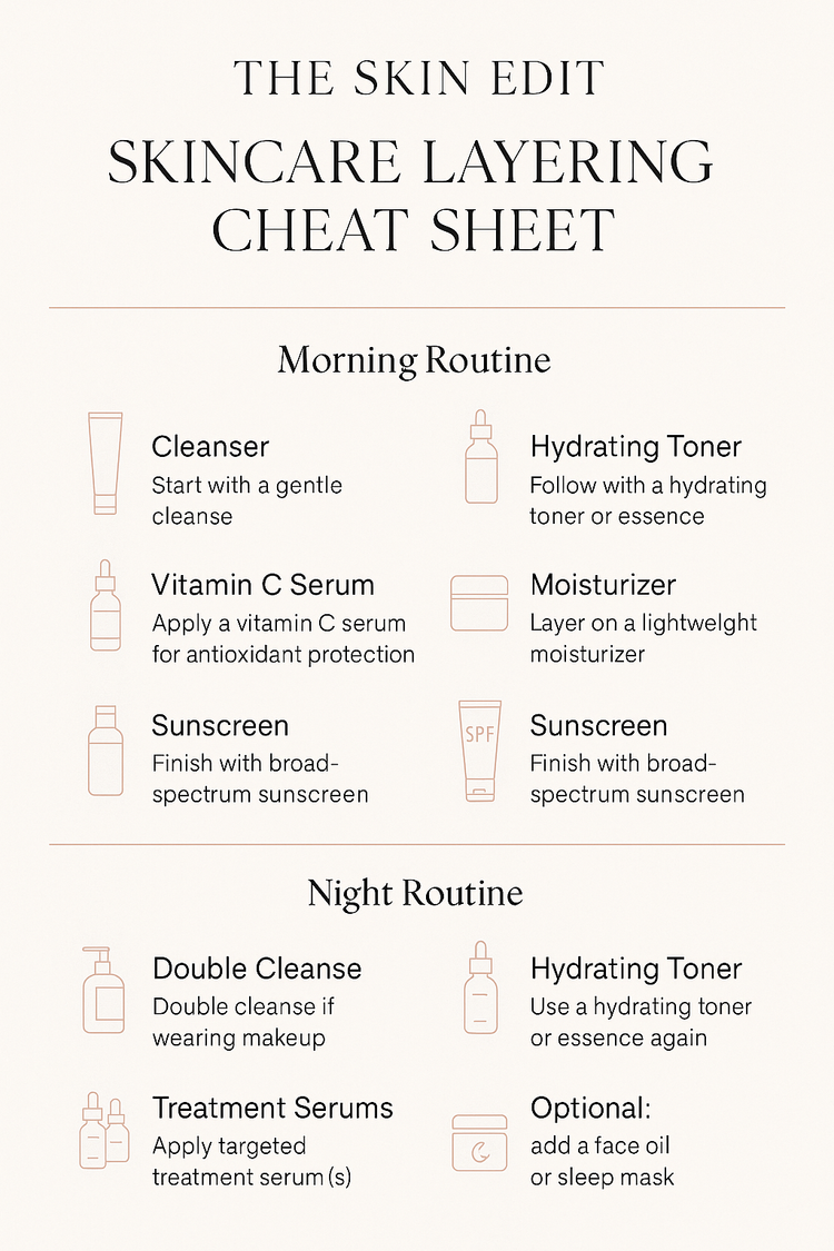 How to Layer Skincare – A Step-by-Step Guide — The Skin Edit