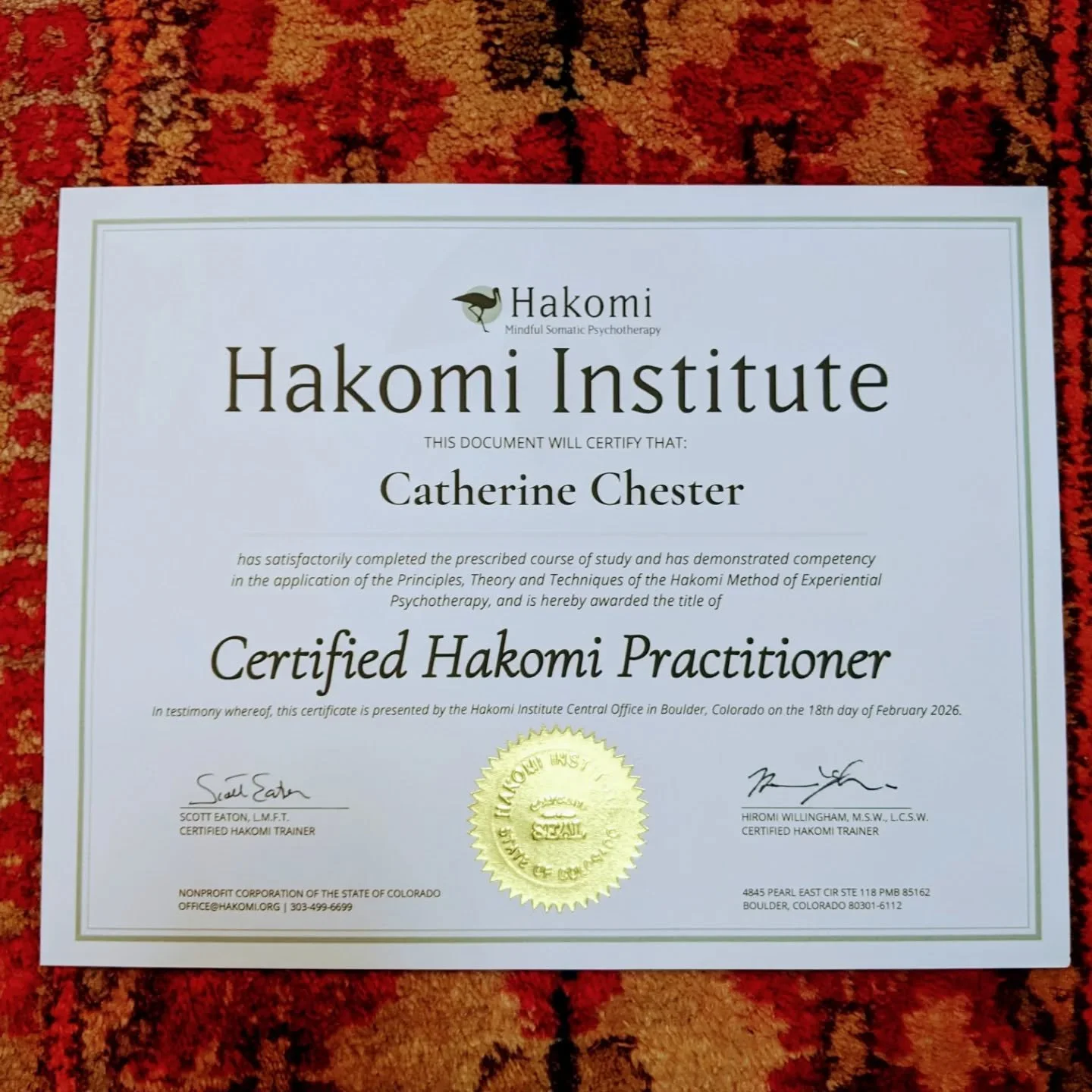 I have walked far to get here, yet the path has just begun.

I meet this work with humility.

Every client, every session&mdash;I begin with not knowing,
honoring the mystery that allows something true to emerge.

I&rsquo;ve come to feel that this is