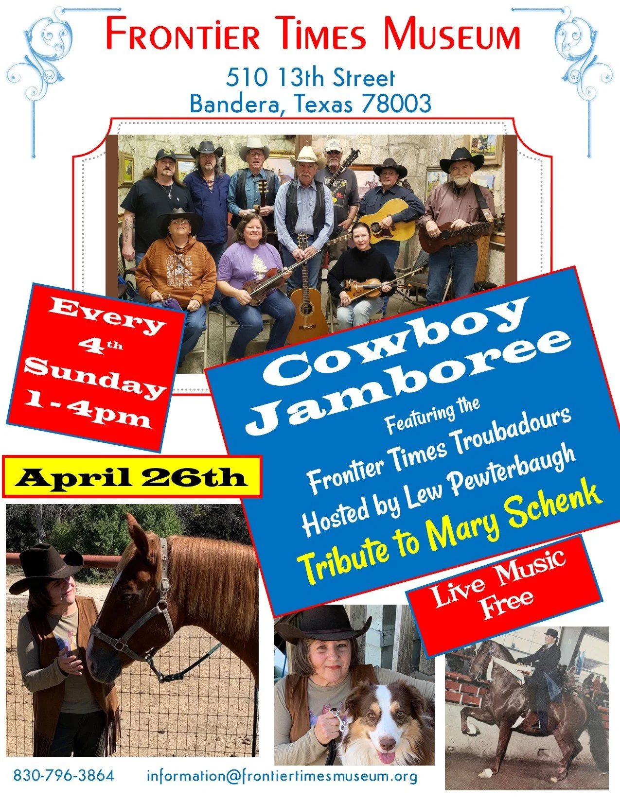 4th Sunday Cowboy Jamboree 