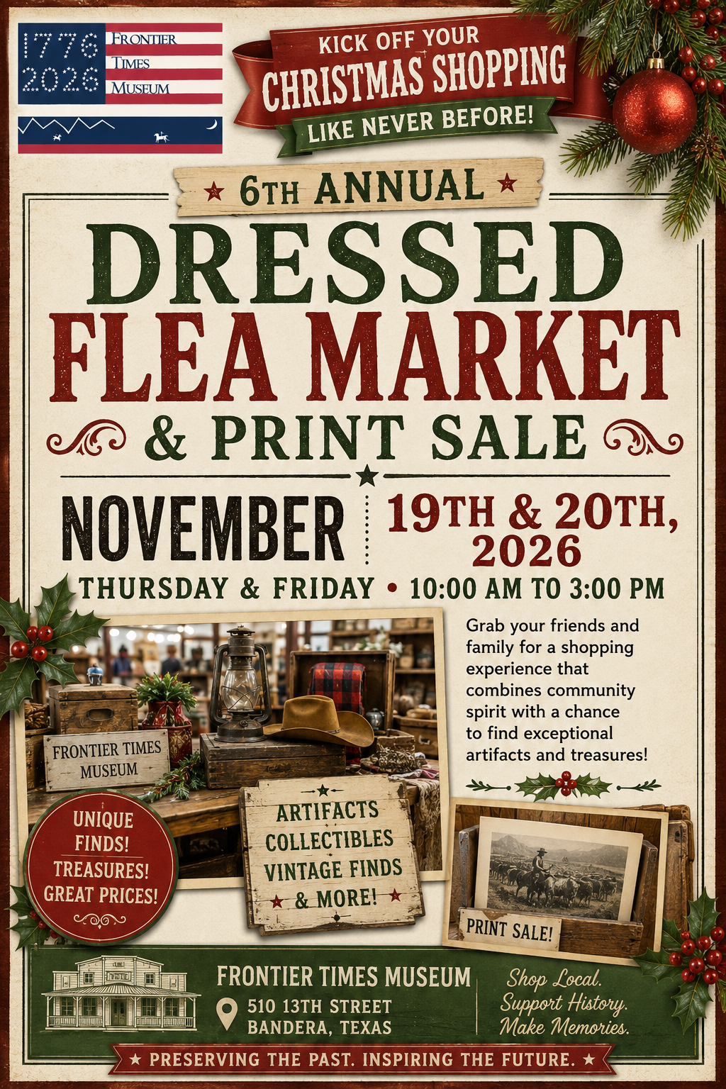 Dressed Flea Market & Print Sale