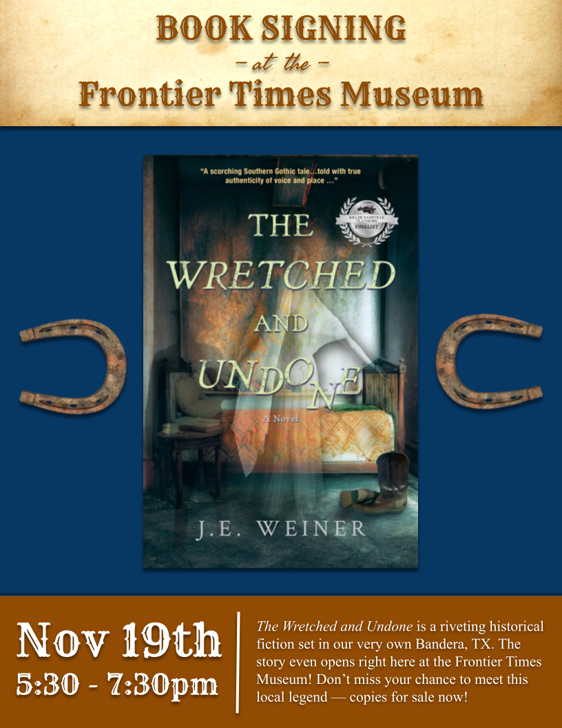 "The Wretched and Undone" Book Signing