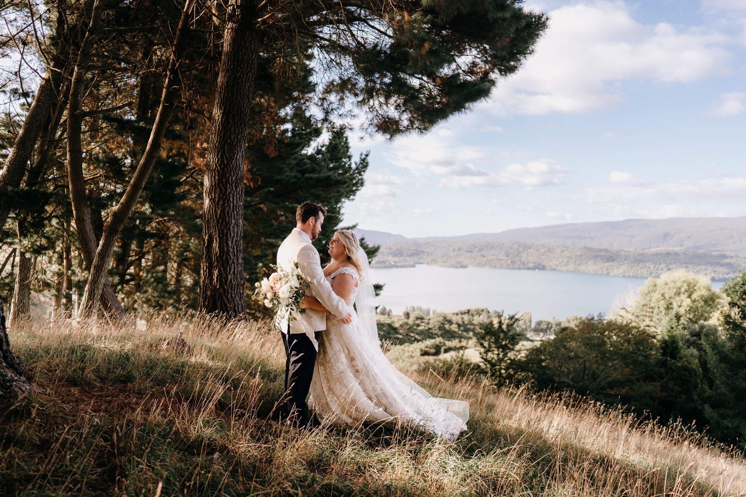  The Black Barn Lake Tarawera Wedding Photo 