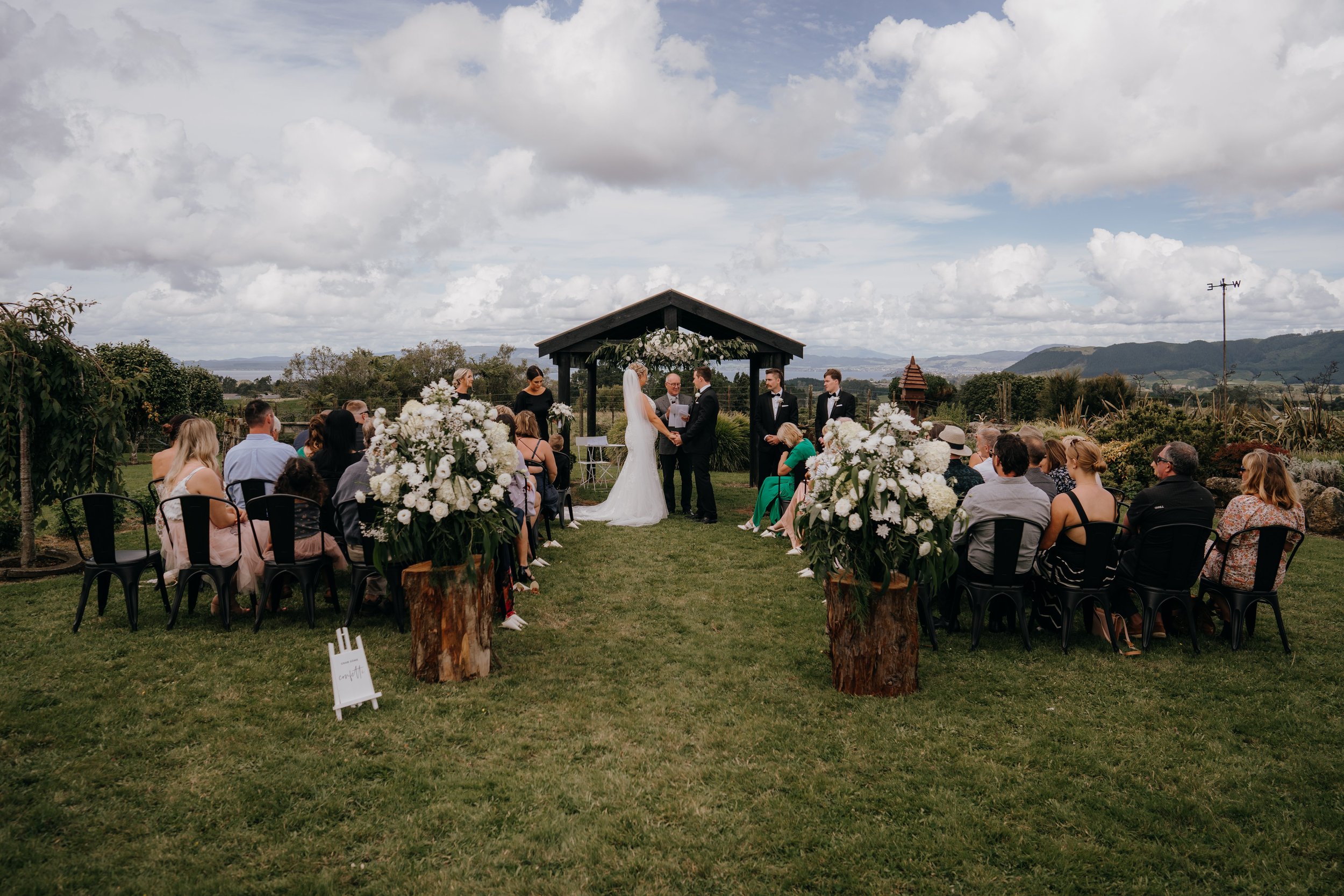  Wedding Ceremony at Tironui Wedding Venue Rotorua 