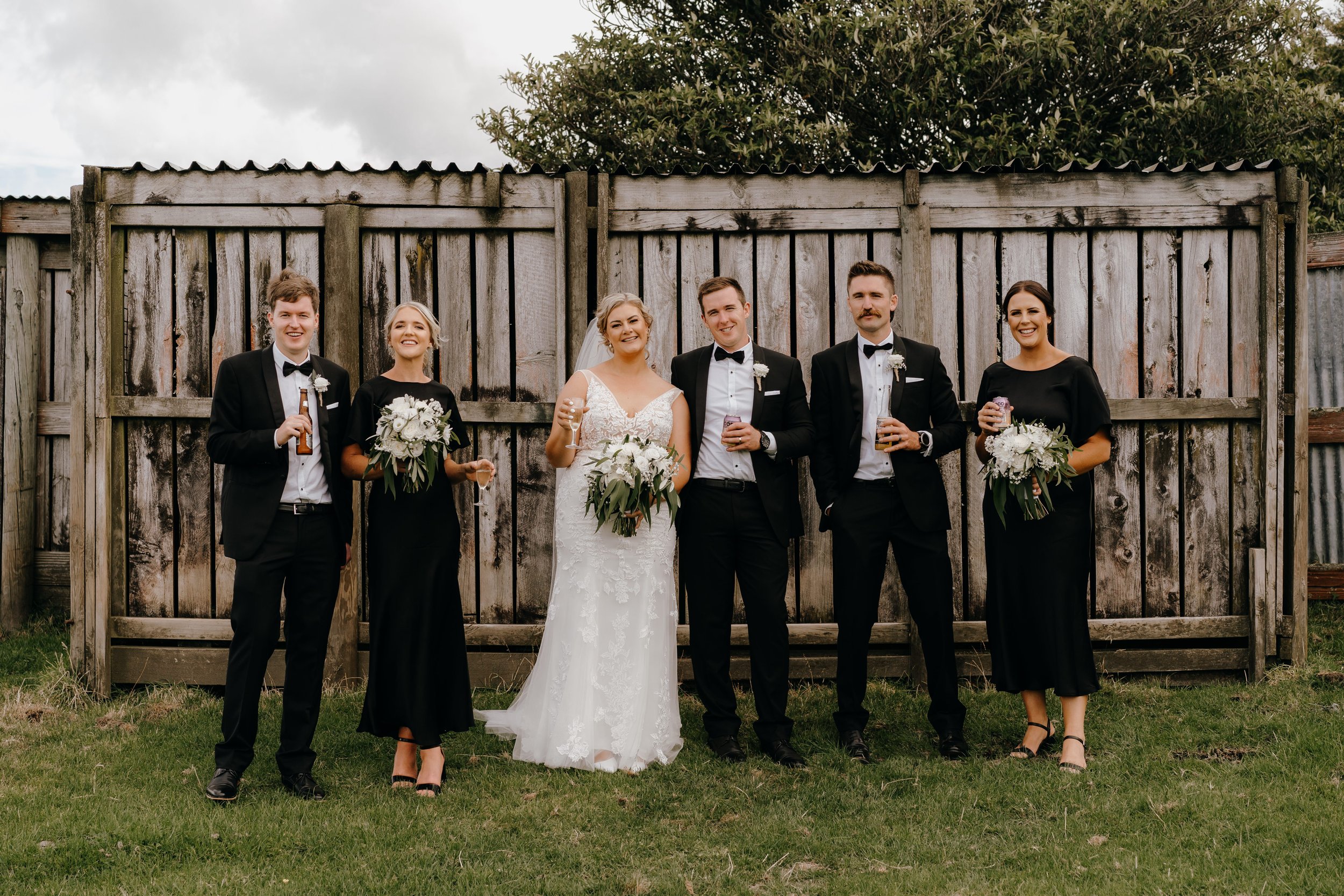  Bridal Party at Tironui Wedding Venue Rotorua 