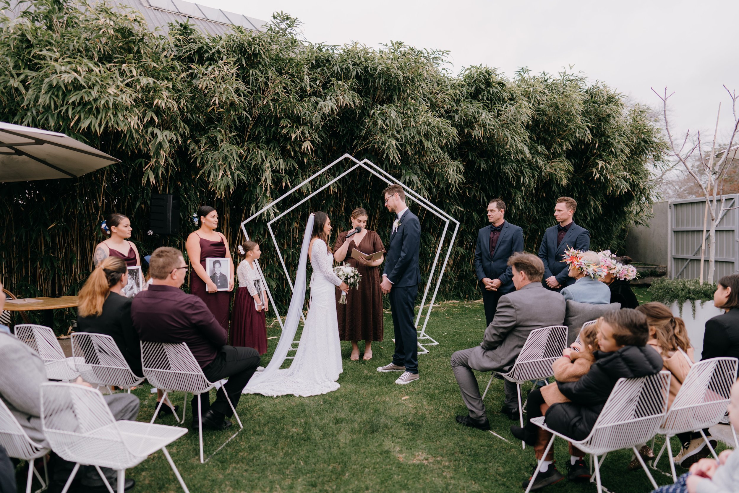  Wedding Ceremony at Terrace Kitchen Rotorua 