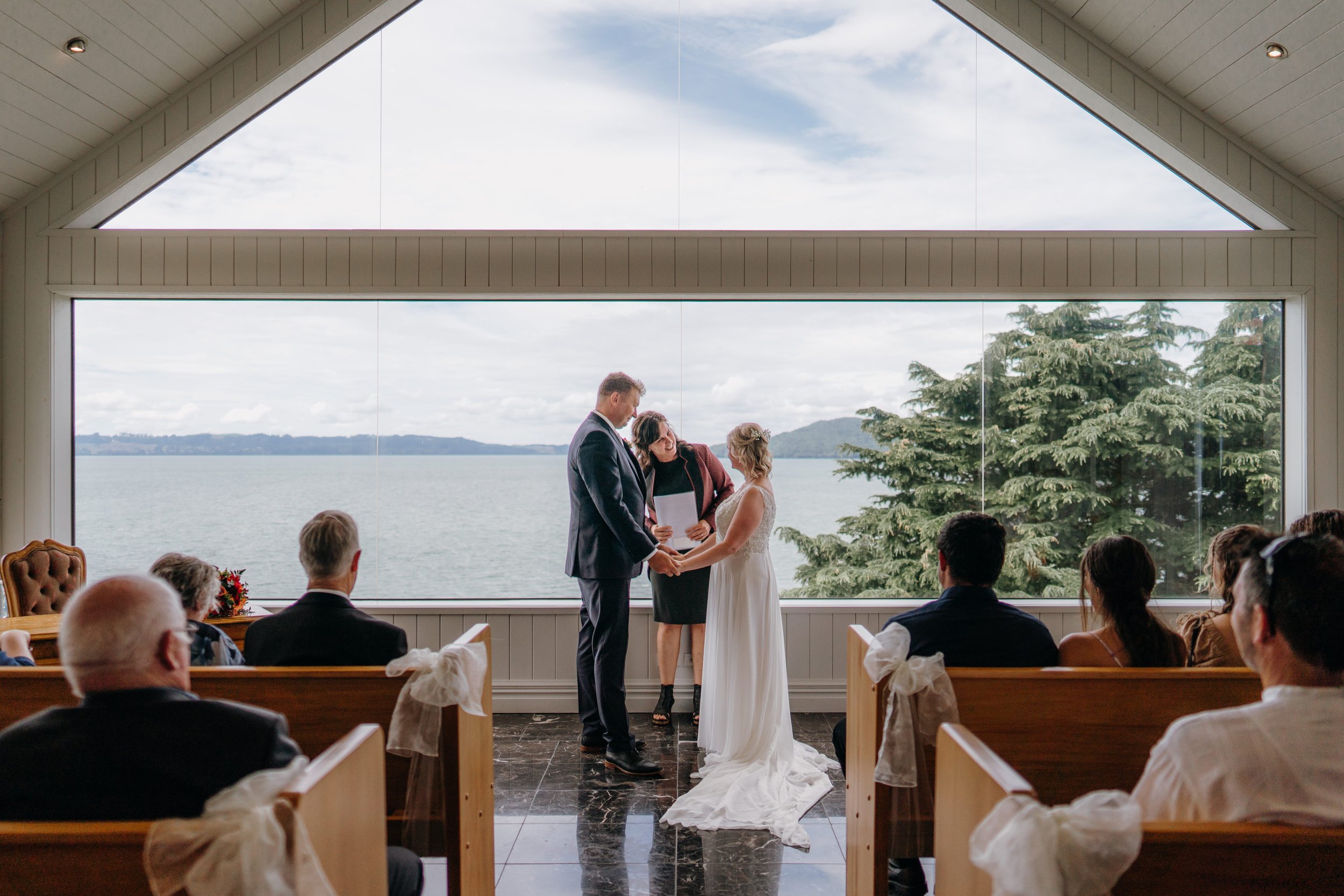  Ceremony in the Chapel at On the Point Lake Rotorua 