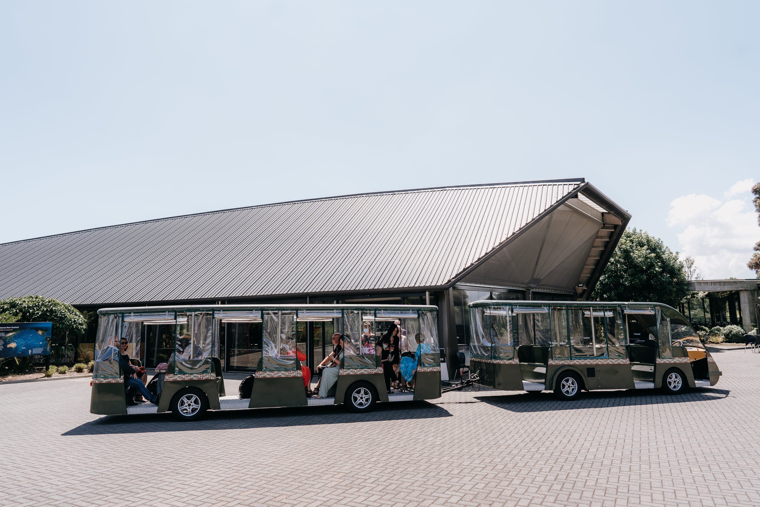  Guest transport at Te Puia for a wedding 