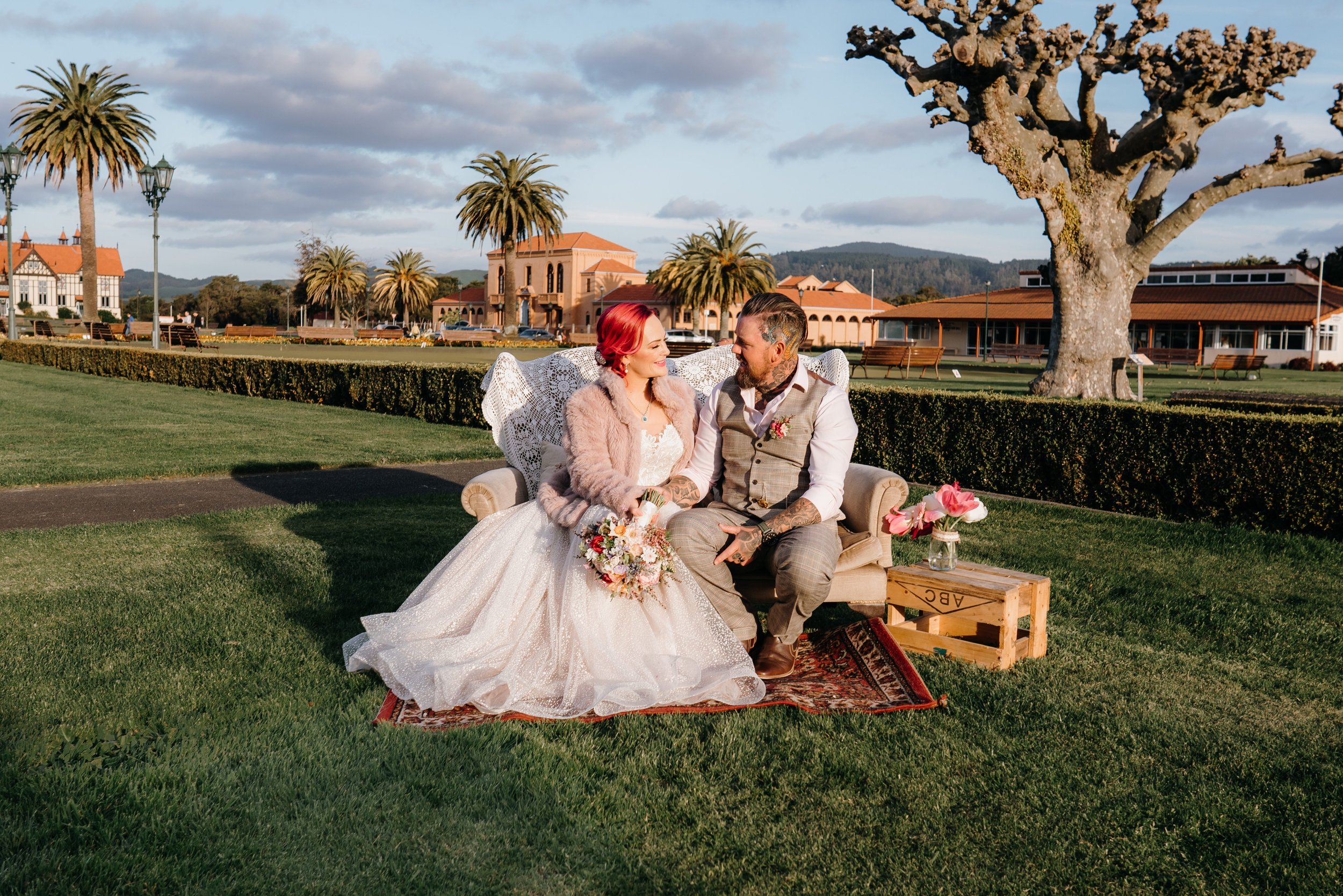  Wedding at the Government Gardens Rotorua 