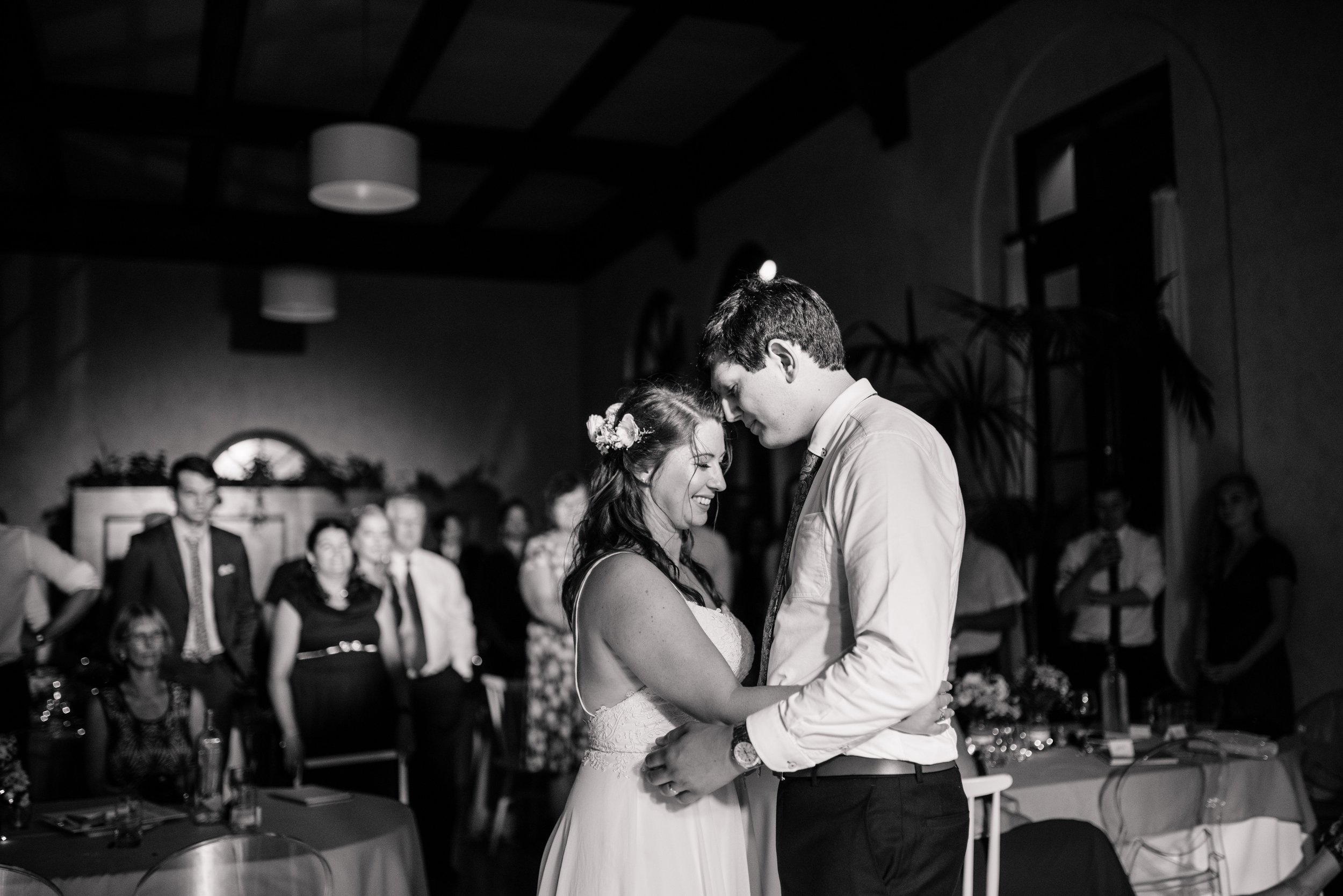  Bride and Groom dancing at The Blue Baths Rotorua Wedding 