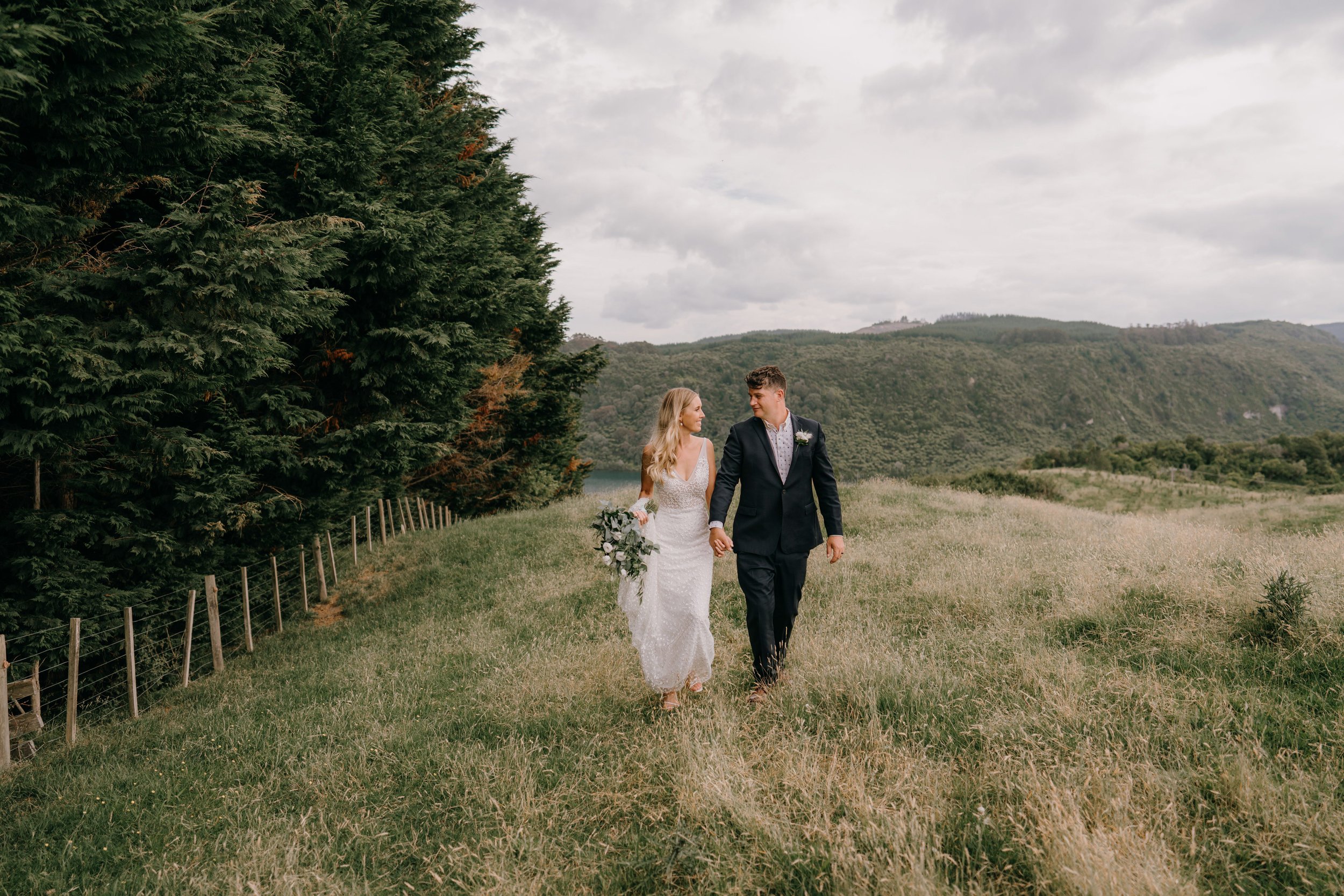  The Black Barn Lake Tarawera Wedding 