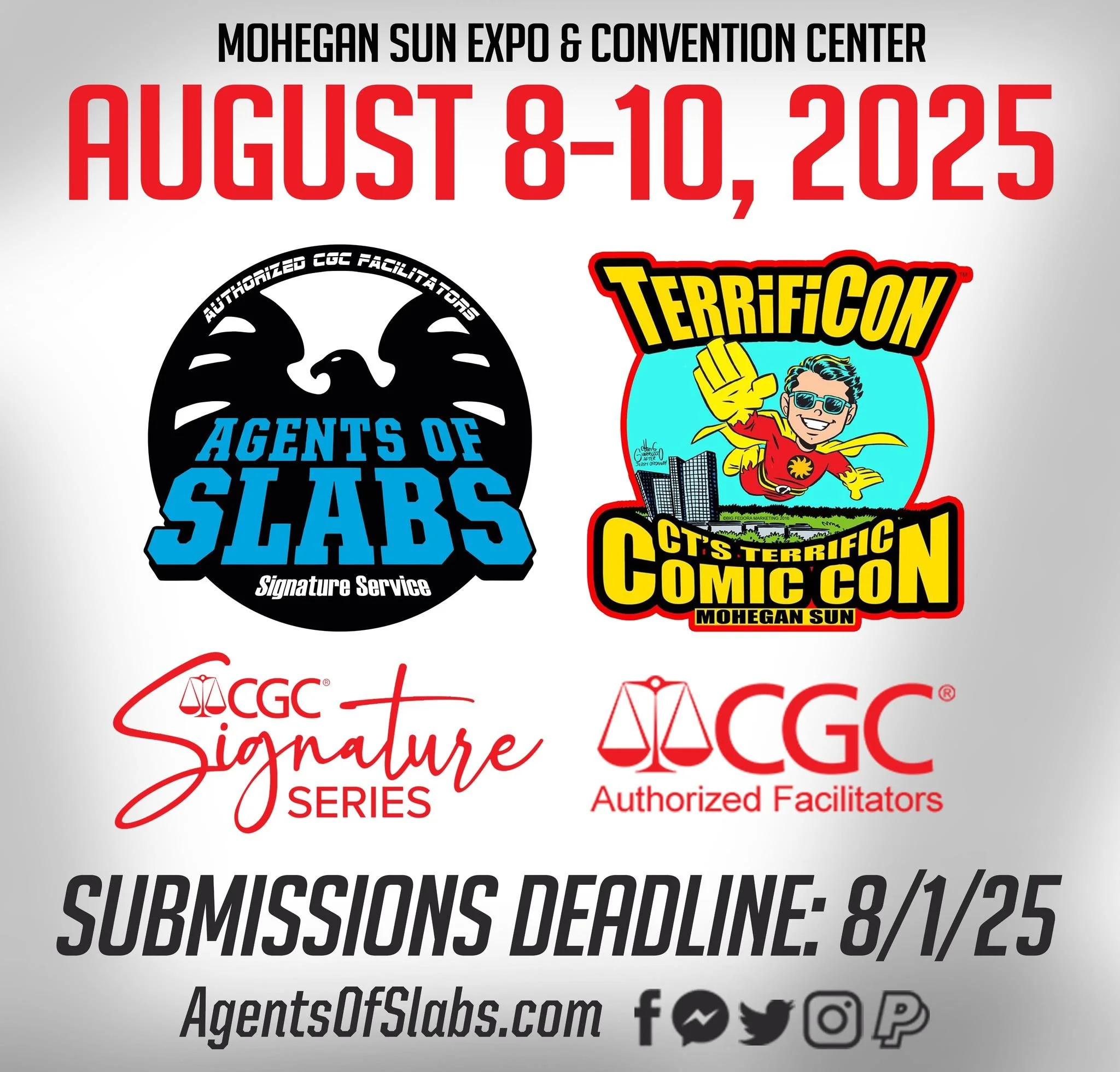 Let's start July with some fireworks! We are rolling out our next slate of shows that we will be attending. We will be on-site for each of these shows to help with your submissions. We are taking mail-in submissions as well. Next up is one of favorit