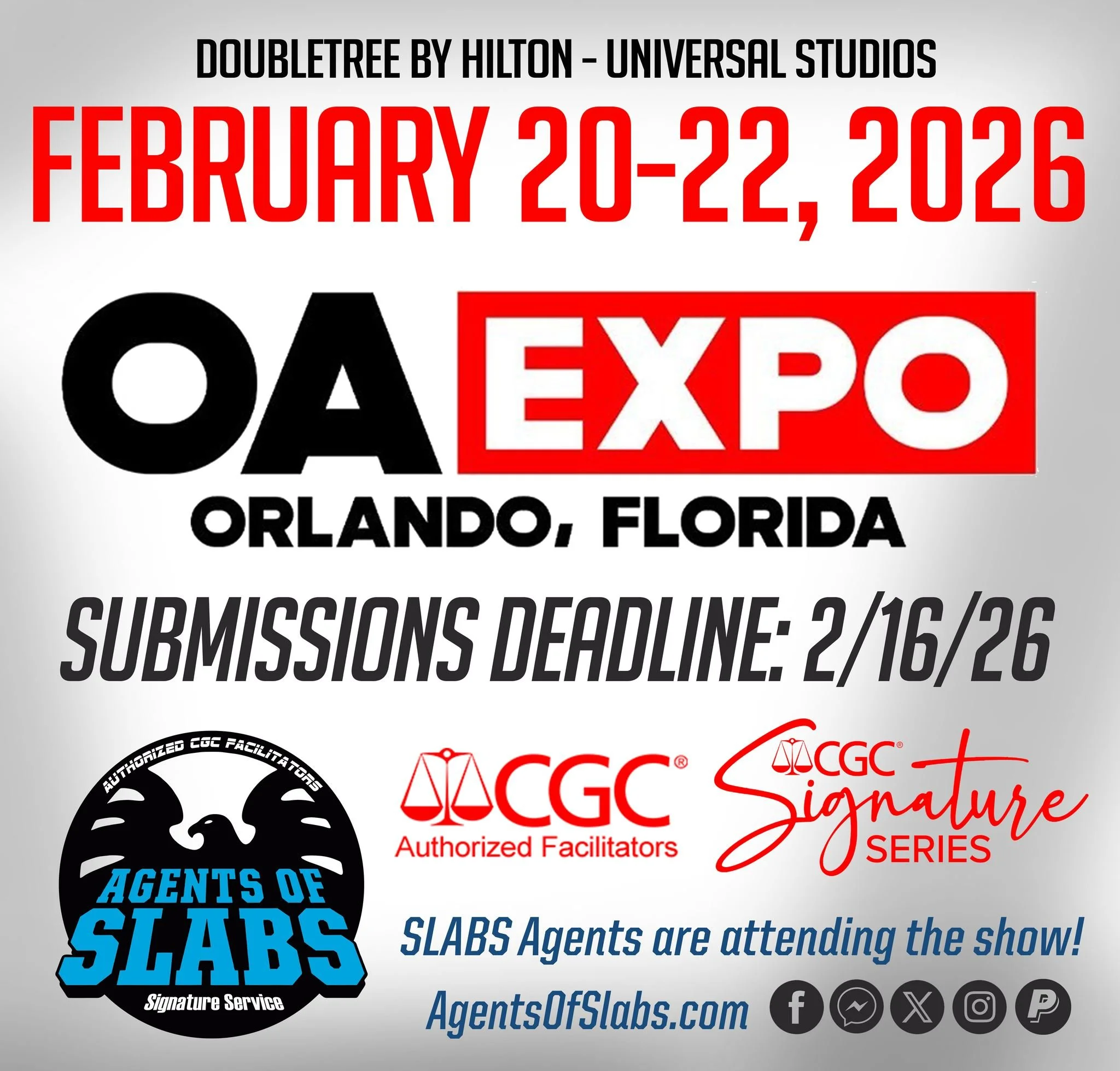 We hope everyone had a wonderful Thanksgiving with loved ones! Now that all the leftovers are done and the Christmas lights and tree are going up, it's time to make our first show announcement for 2026! This is the first of 3 big show announcements t