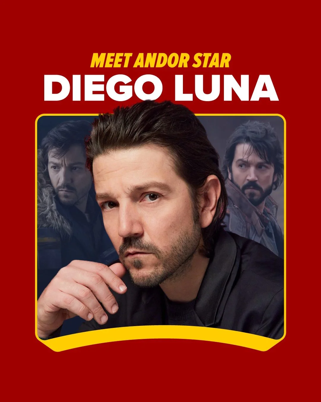 Diego Luna is coming to MegaCon 2026! He rarely appears at shows, but he will be in the sunshine state! Now is your chance to get your awesome Star Wars items signed by this great actor! If you can't make it to the show, fear, not! We are accepting m