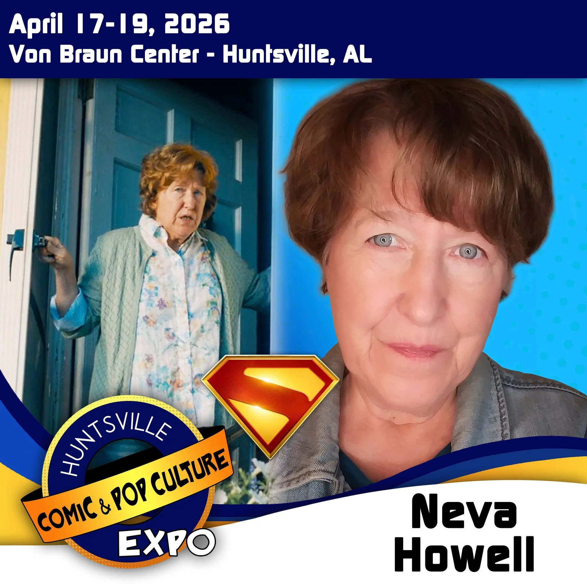 Riddle me this, Slab fans! Where can you find in one room Superman's mom, Hell Boy, the Red Skull and Lex Luthor? The answer is the Huntsville Comic and Pop Culture Expo. Come on down to this great event and get your comics sign by some of Hollywood'