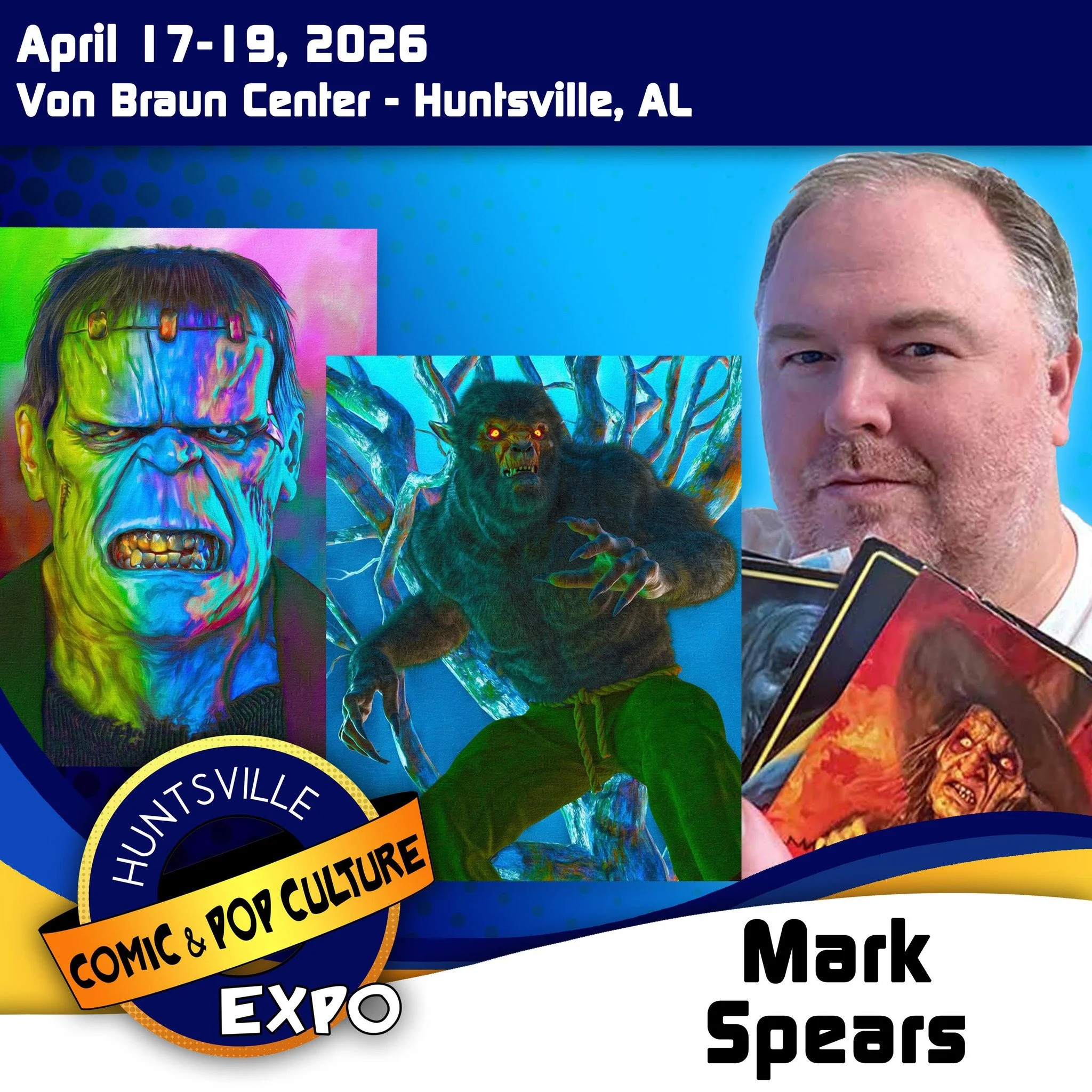 Let's not forget about all the comic book talent coming to the Huntsville Comic and Pop Culture Expo! Now is your chance to get your books signed by some of the hottest comic book talent in the business. It's as simple as coming by the booth, grabbin
