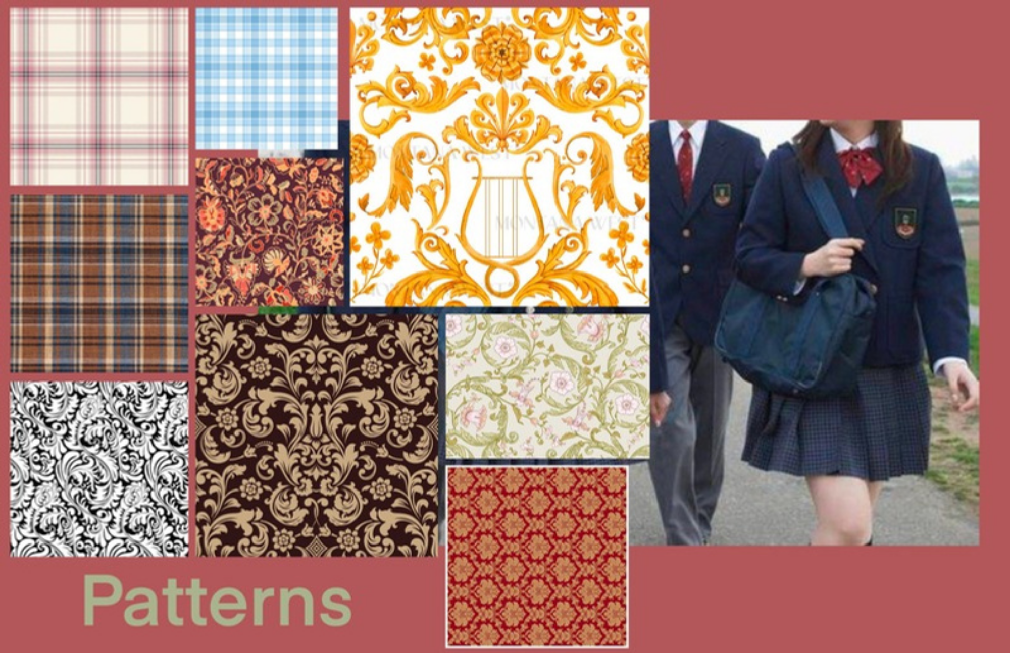 Pompadour Preparatory - Patterns.png