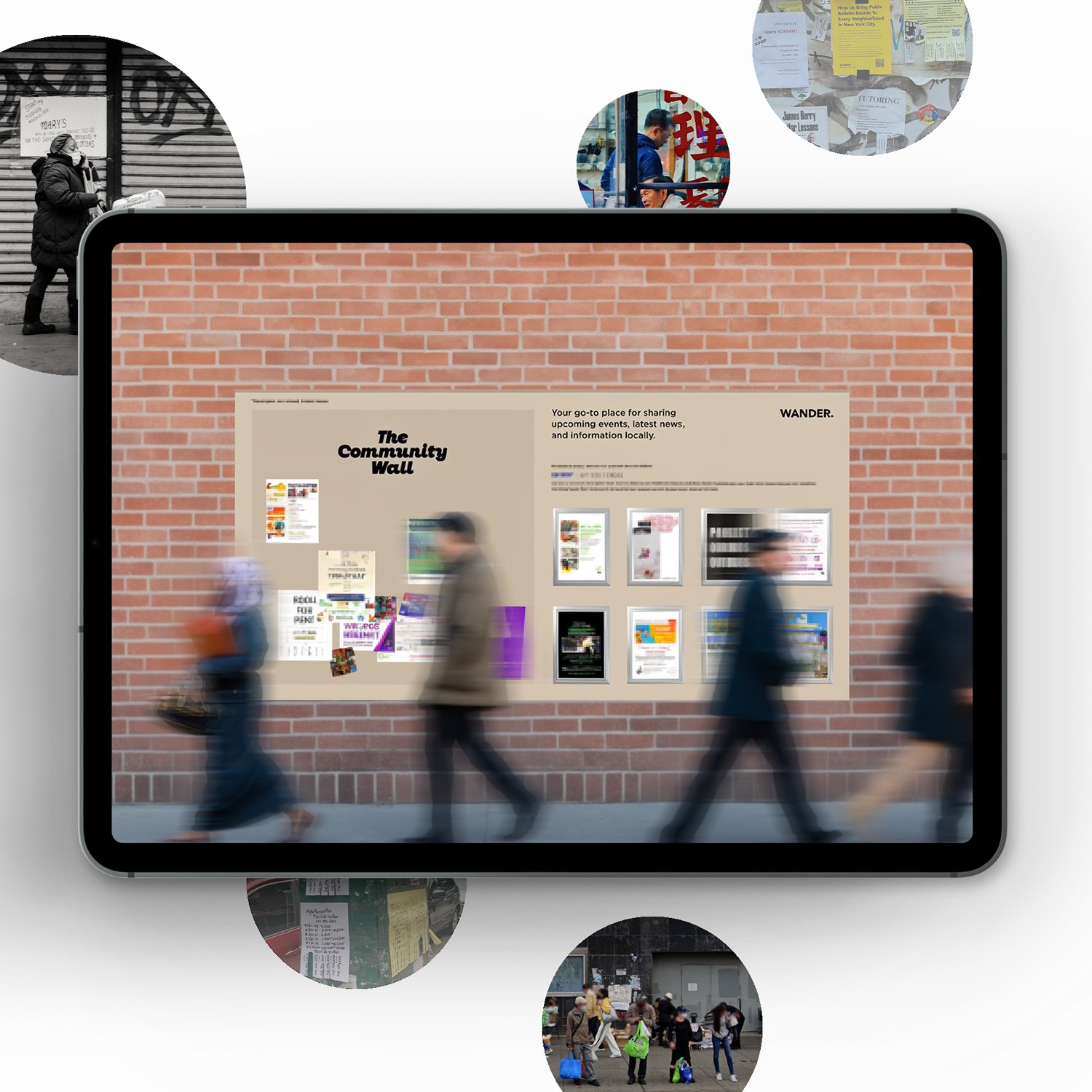 Community Writing Wall The Community Wall — BD FELIZ