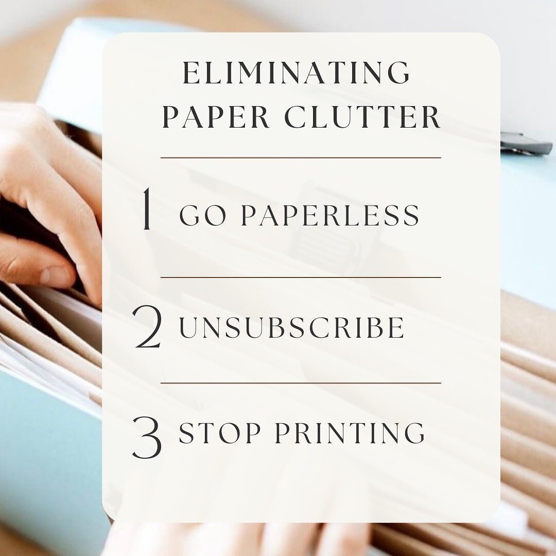 Good morning, 

There are many ways to eliminate papers but throwing everything into the fire is probably not the best solution. 🔥🔥

It might take small steps at first but you can minimize the amount of paper clutter in your home or office.

Here's