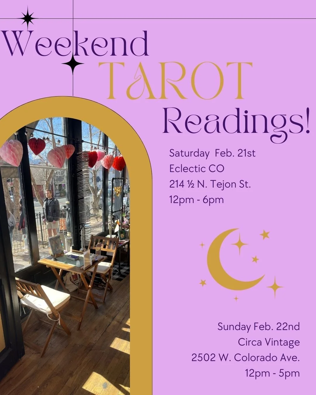 Join me this weekend for some Tarot readings! #tarotcardreadersofinstagram
#oraclecardreadersofinstagram
#energyreadersofinstagram #trysomethingnewtoday
#yougotthis
#igotyou