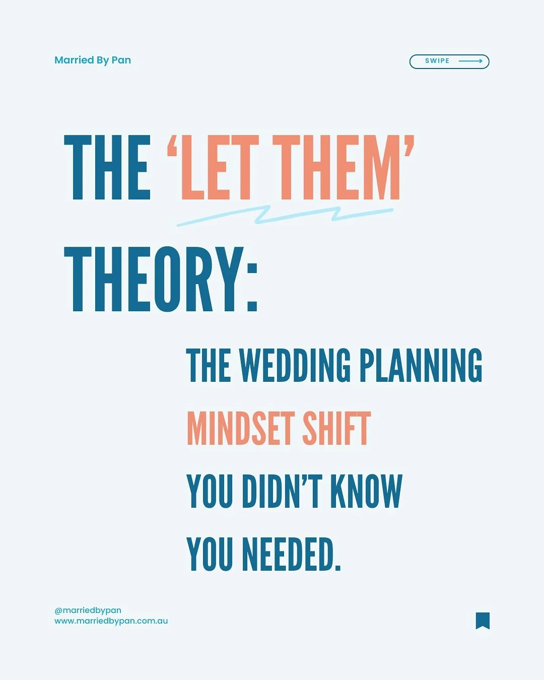 New on the Blog: 

Stressed About Wedding Planning? The &lsquo;Let Them&rsquo; Theory Might Be Just What You Need.

If you are like me, your social feed will have been flooded with mentions for US motivational speaker @melrobbins &rsquo; best-selling