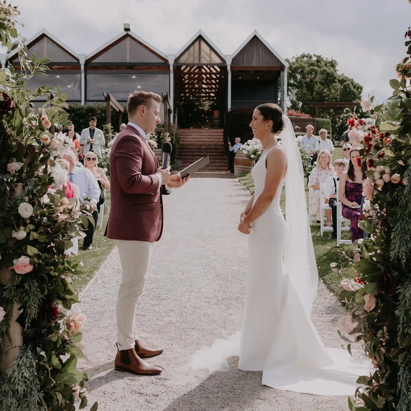 Wedding days are full of big emotions, happy tears, and JUST a few things to remember. But you know what you won&rsquo;t have to stress about? Your vows.

I ask all my couples to send me their vows ahead of time, so when the moment comes, there&rsquo