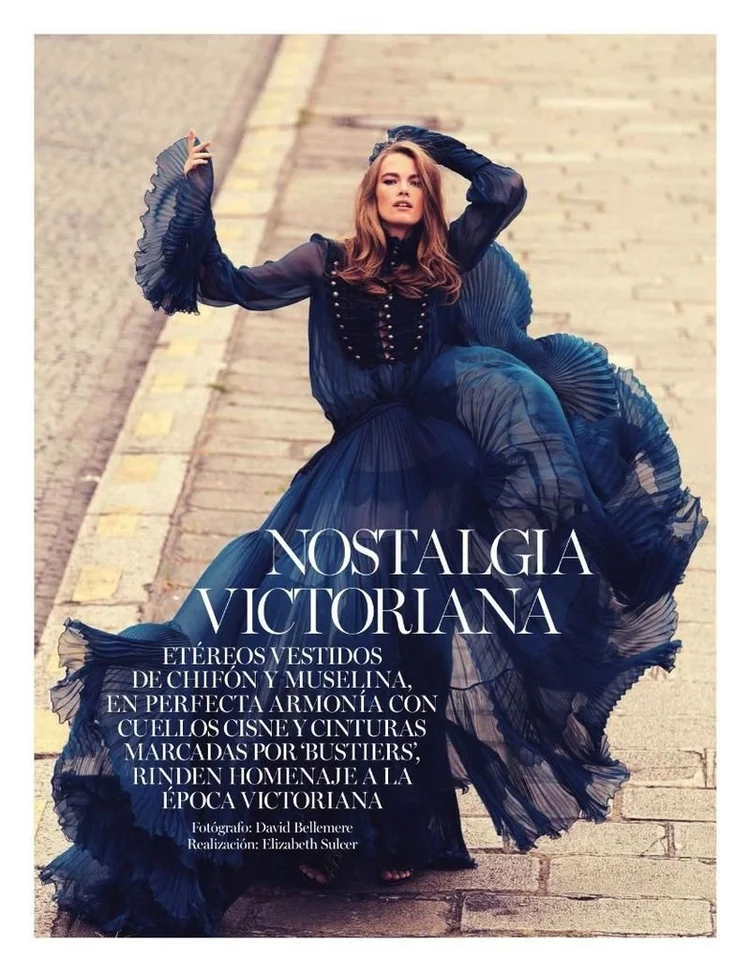 Vogue Spain — “Nostalgica Victoriana” | Stylist: Elizabeth Sulcer |Photographer: David Bellemere