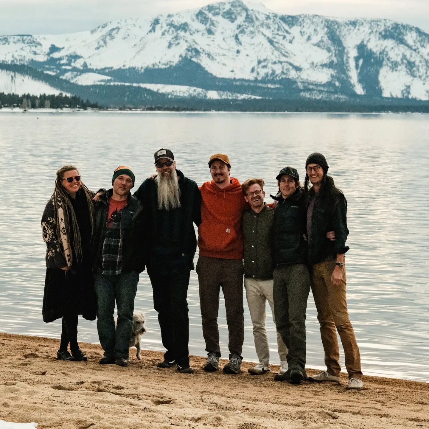 Grateful for all my van fam, pictured and not. I don't know how I got here; owning my own shop, having a friend group better than I could ask, and being able to travel with them to experience all kinds of things, but I'm glad I did. #sunsetdrifters