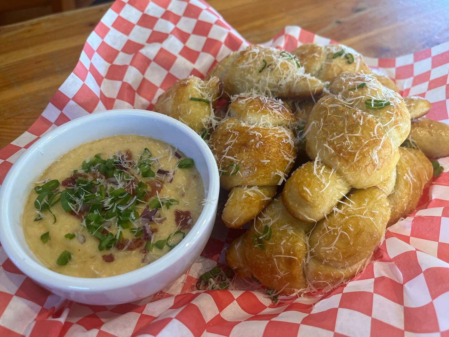 Beer cheese pretzels, yes please!