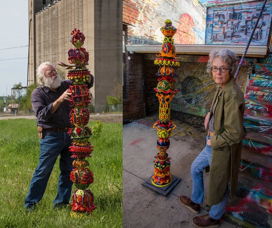 EXHIBITION - Jim &amp; Sue Heemstra SCULPTURE at Art Farm Iowa