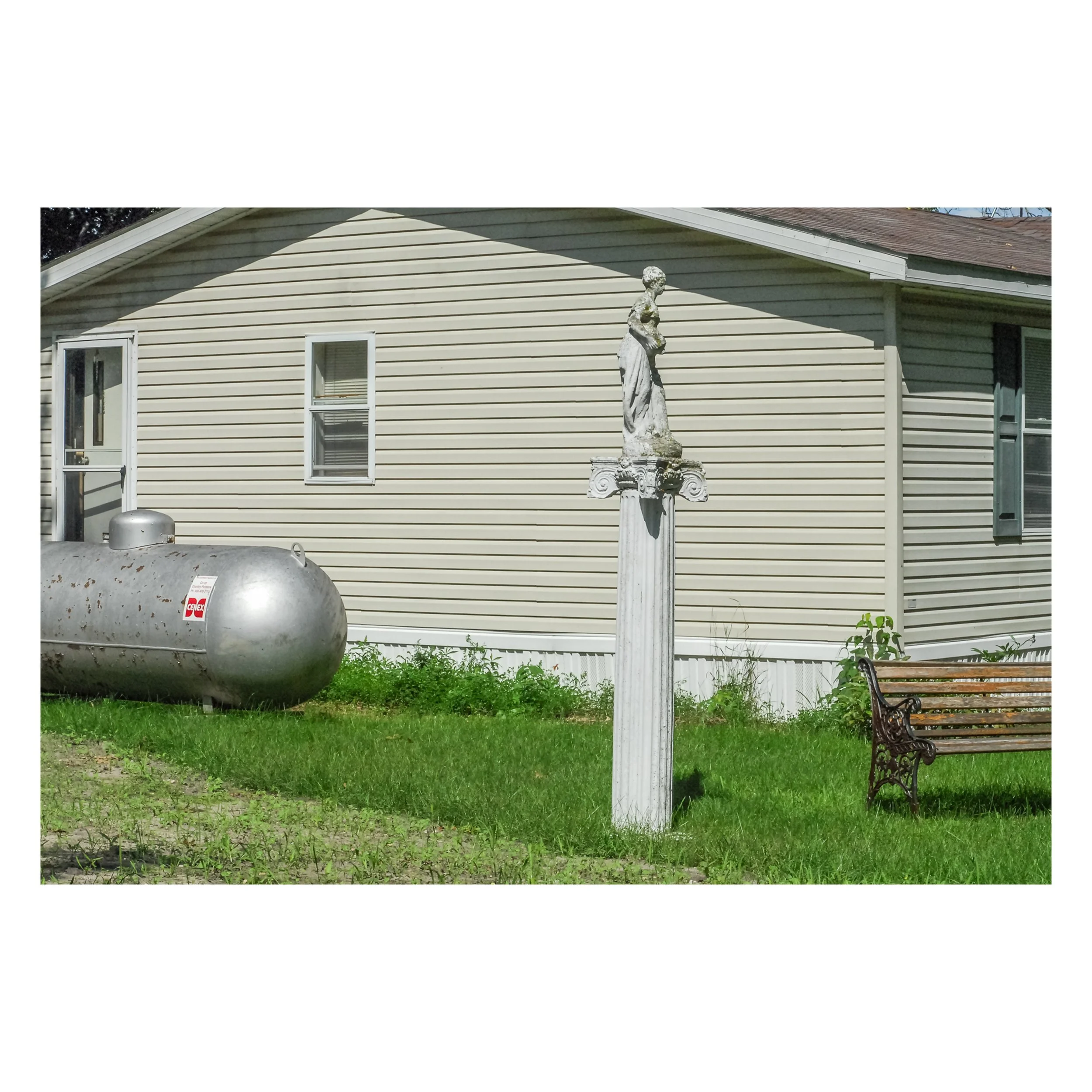 PRINT - BECOMING: America at 250, "Near Lake Delton, Wisconsin 2007" photograph by Dennis Church, signed 1/1